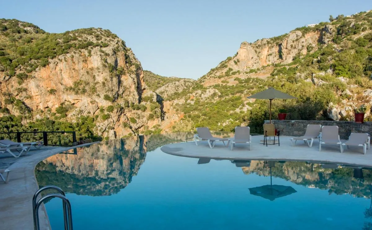 Pool view in Enagron Ecotourism Village