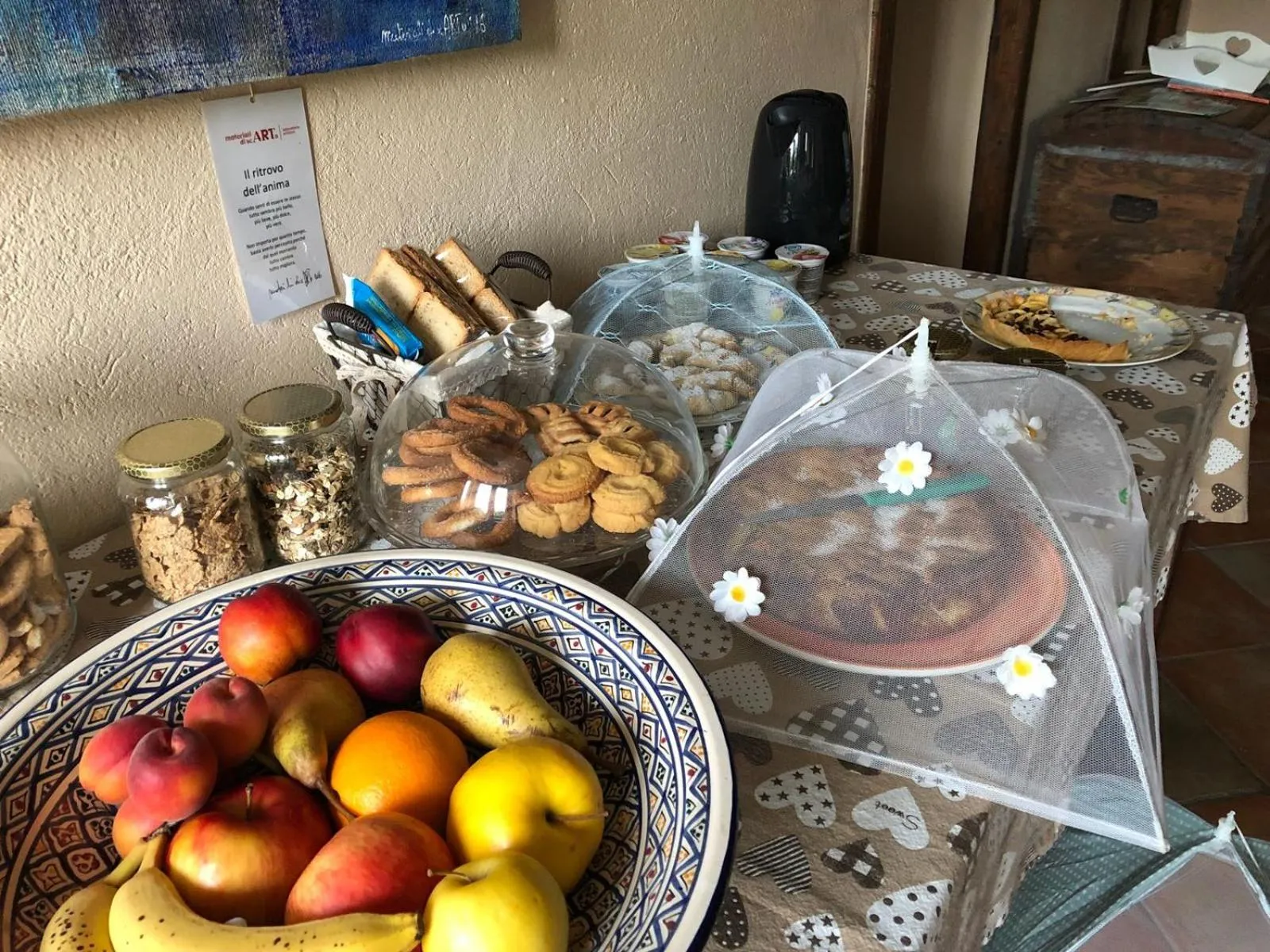 Breakfast in La Bella Dormiente B&B