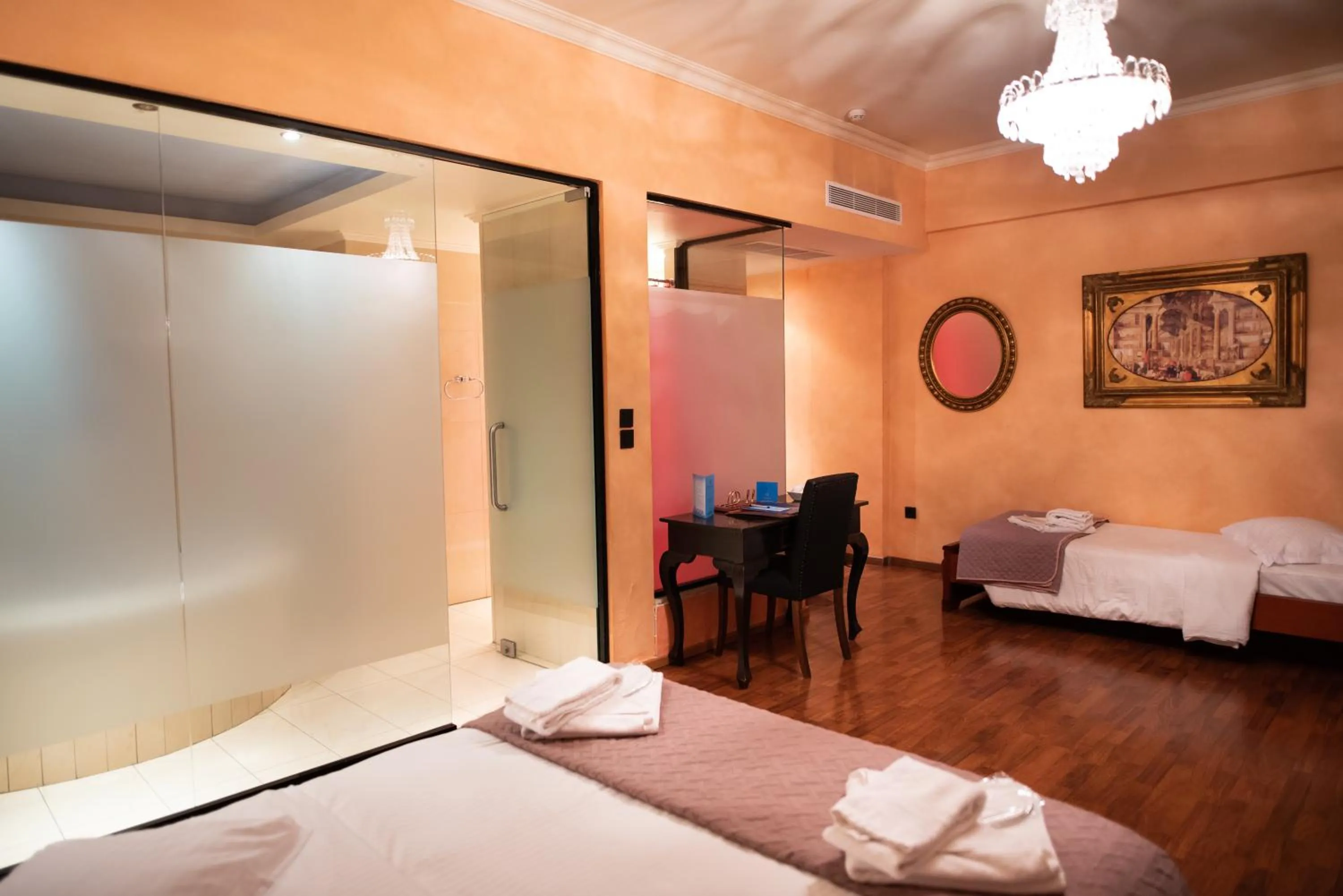 Photo of the whole room, Bed in Anastazia Luxury Suites & Spa