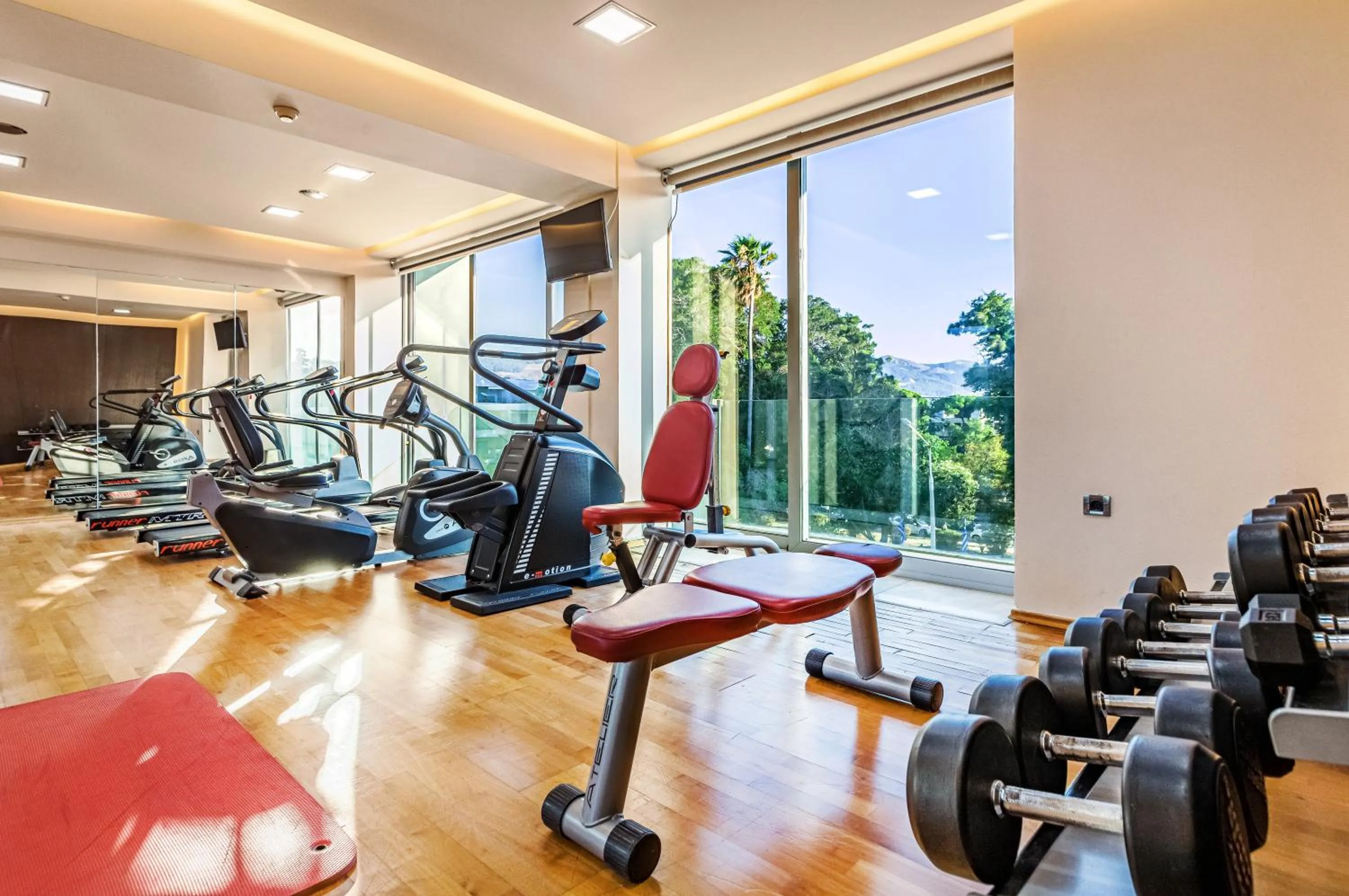 Fitness centre/facilities in Kos Aktis Art Hotel
