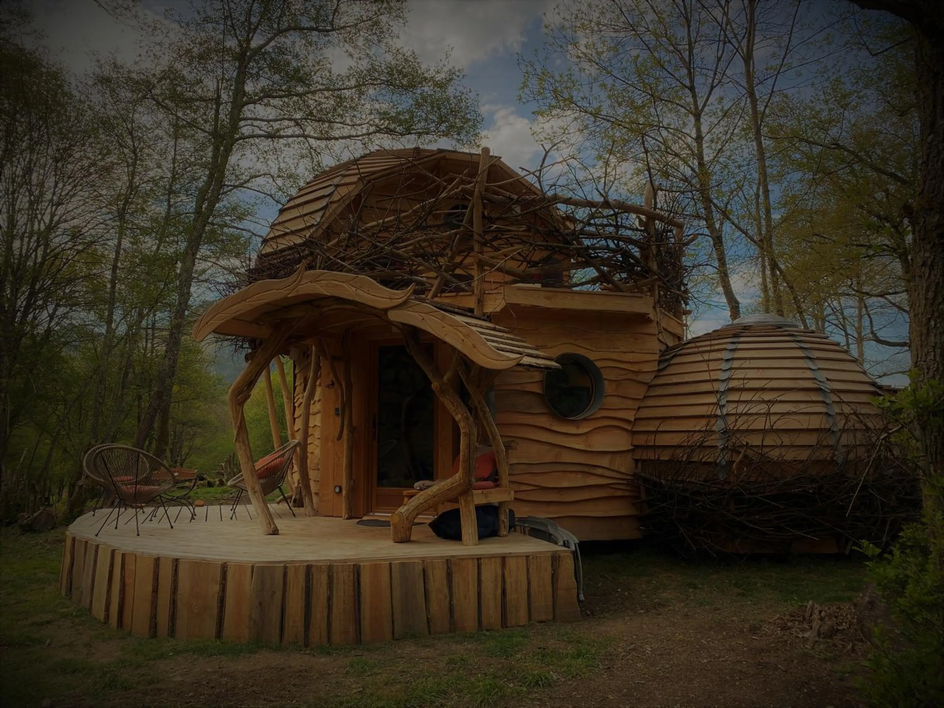 Patio in Les Cabanes De Pyrene