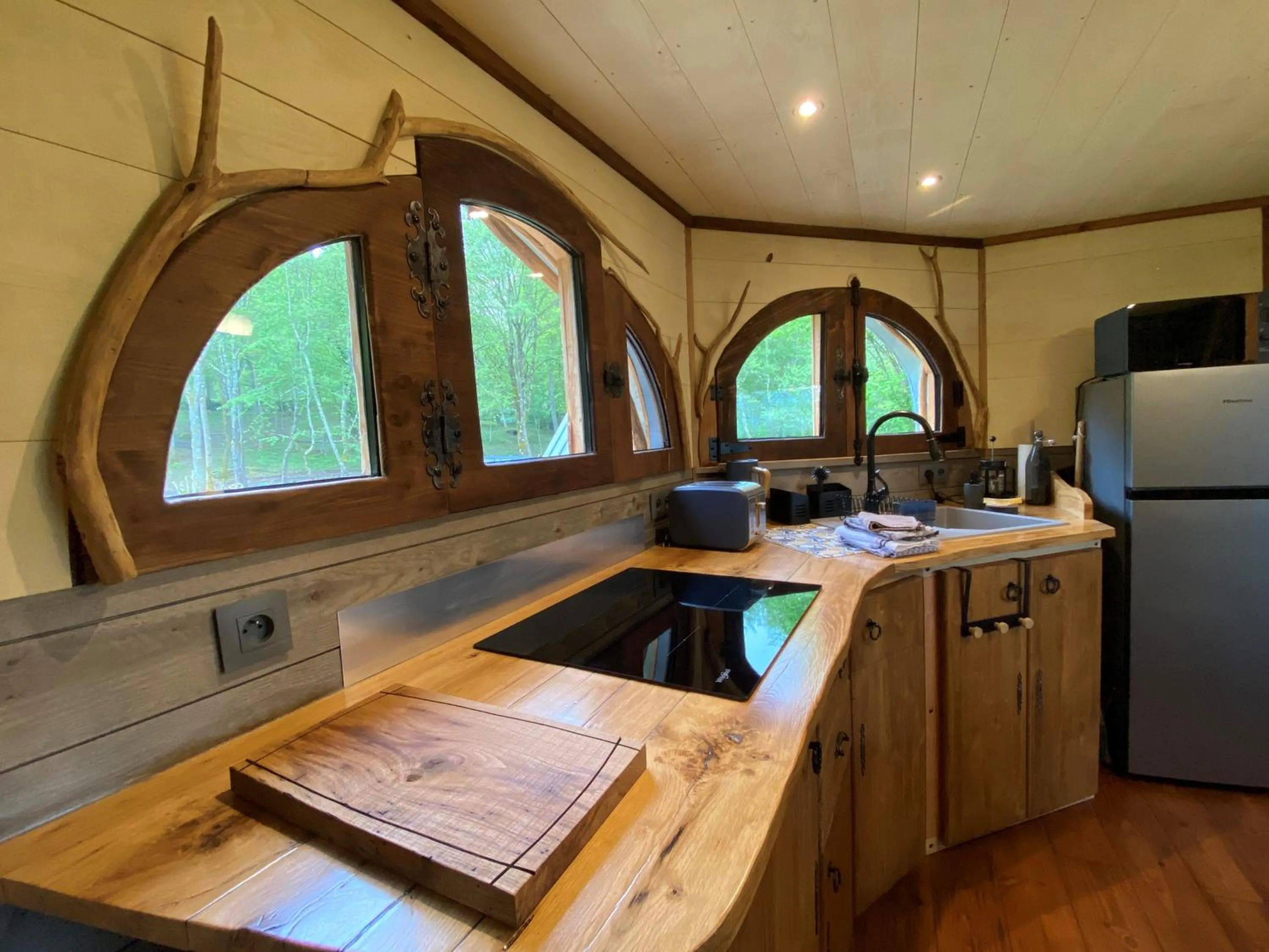 kitchen in Les Cabanes De Pyrene