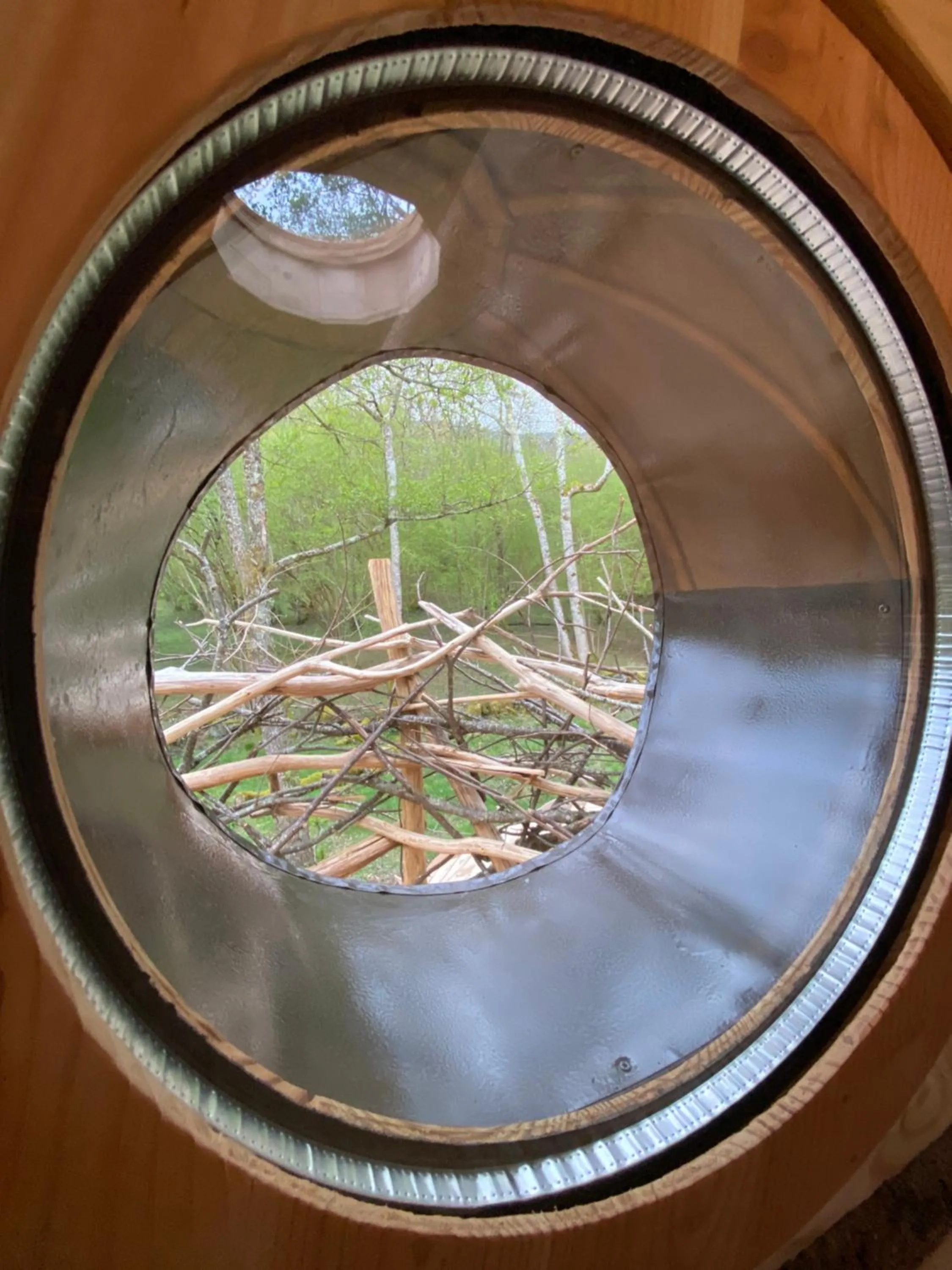 Decorative detail in Les Cabanes De Pyrene