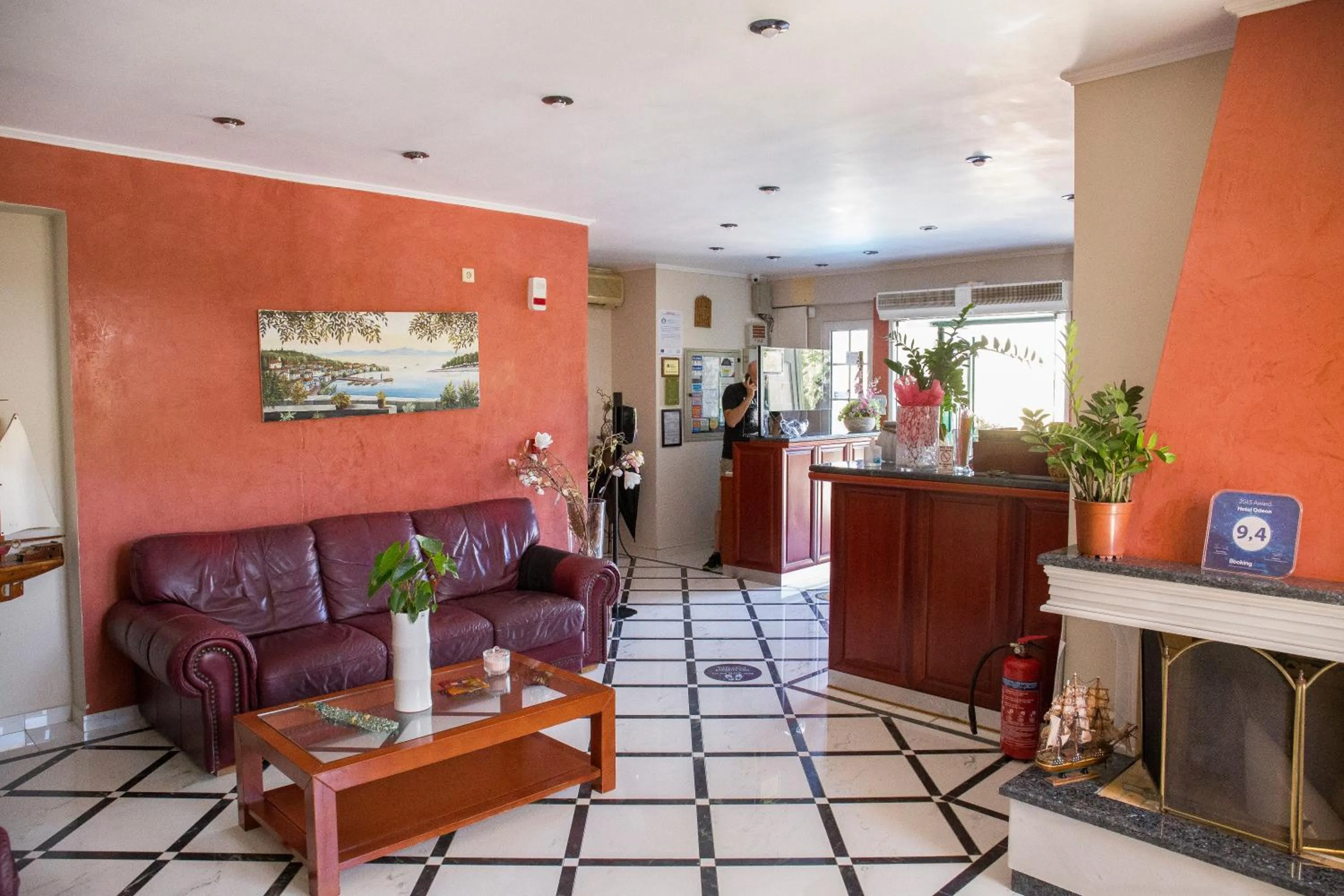 Lobby or reception in Hotel Odeon