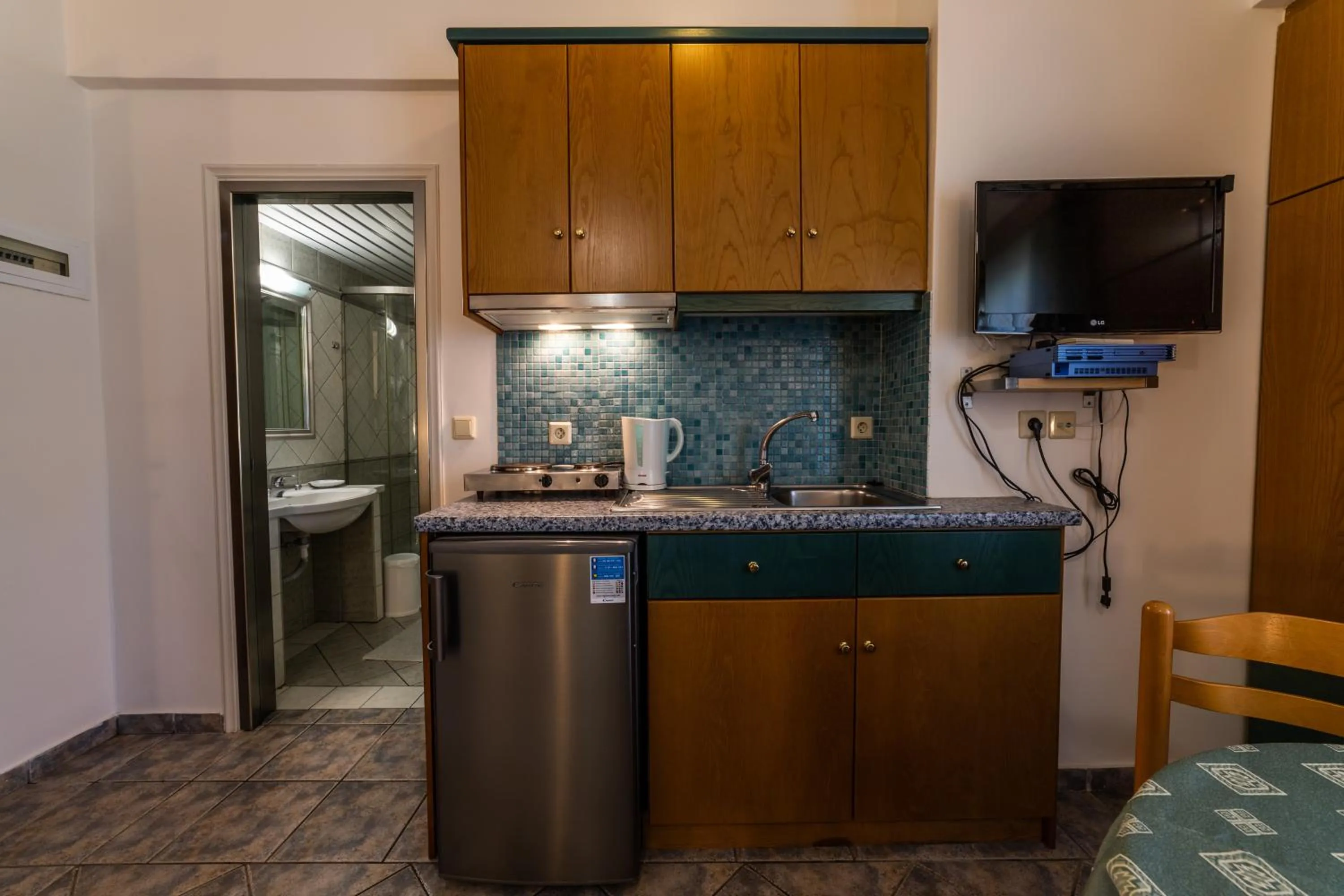 Kitchen or kitchenette in Hotel Odeon