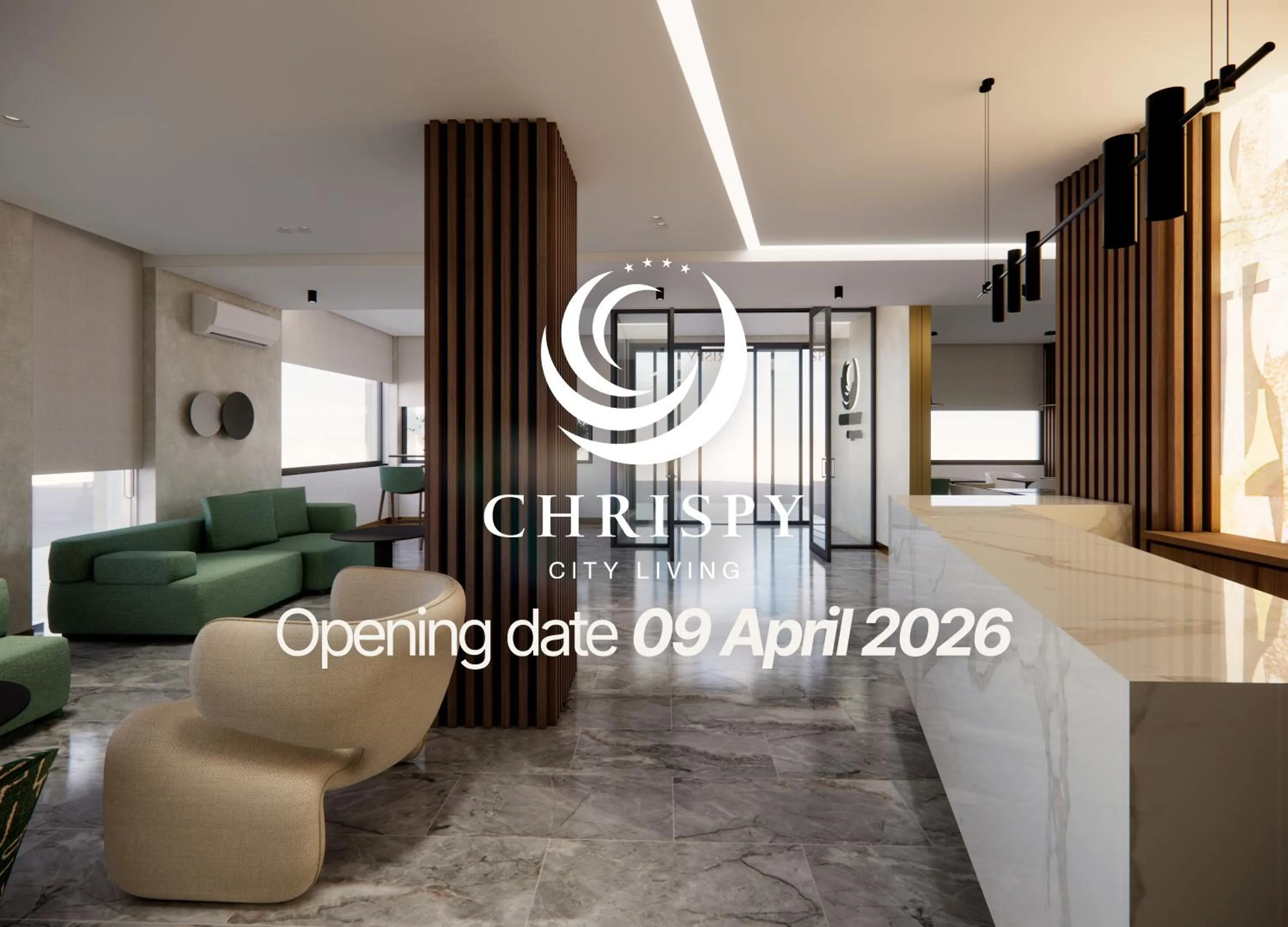 Lobby or reception in Chrispy City Living ex Nefeli