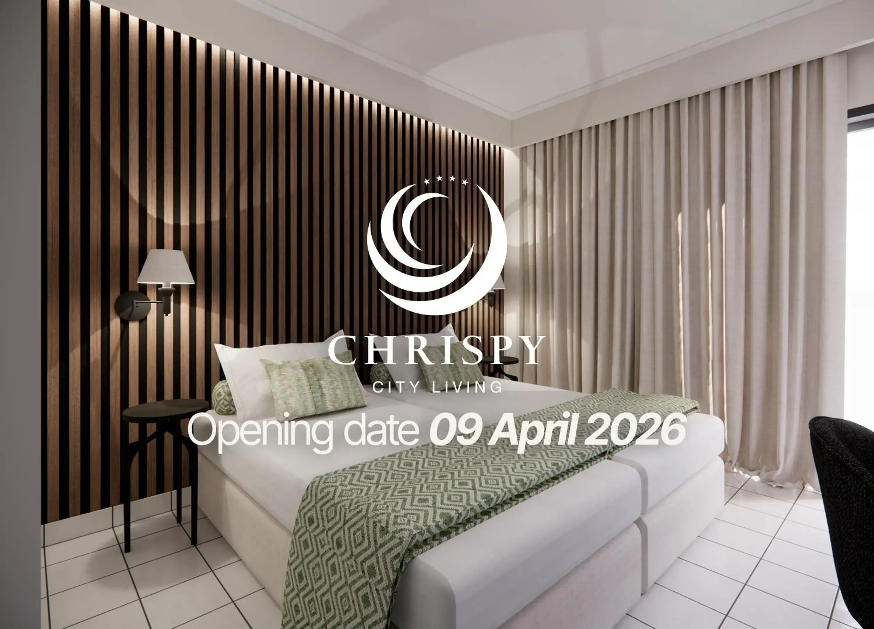 Photo of the whole room, Bed in Chrispy City Living ex Nefeli Photo of the whole room, Bed in Chrispy City Living ex Nefeli