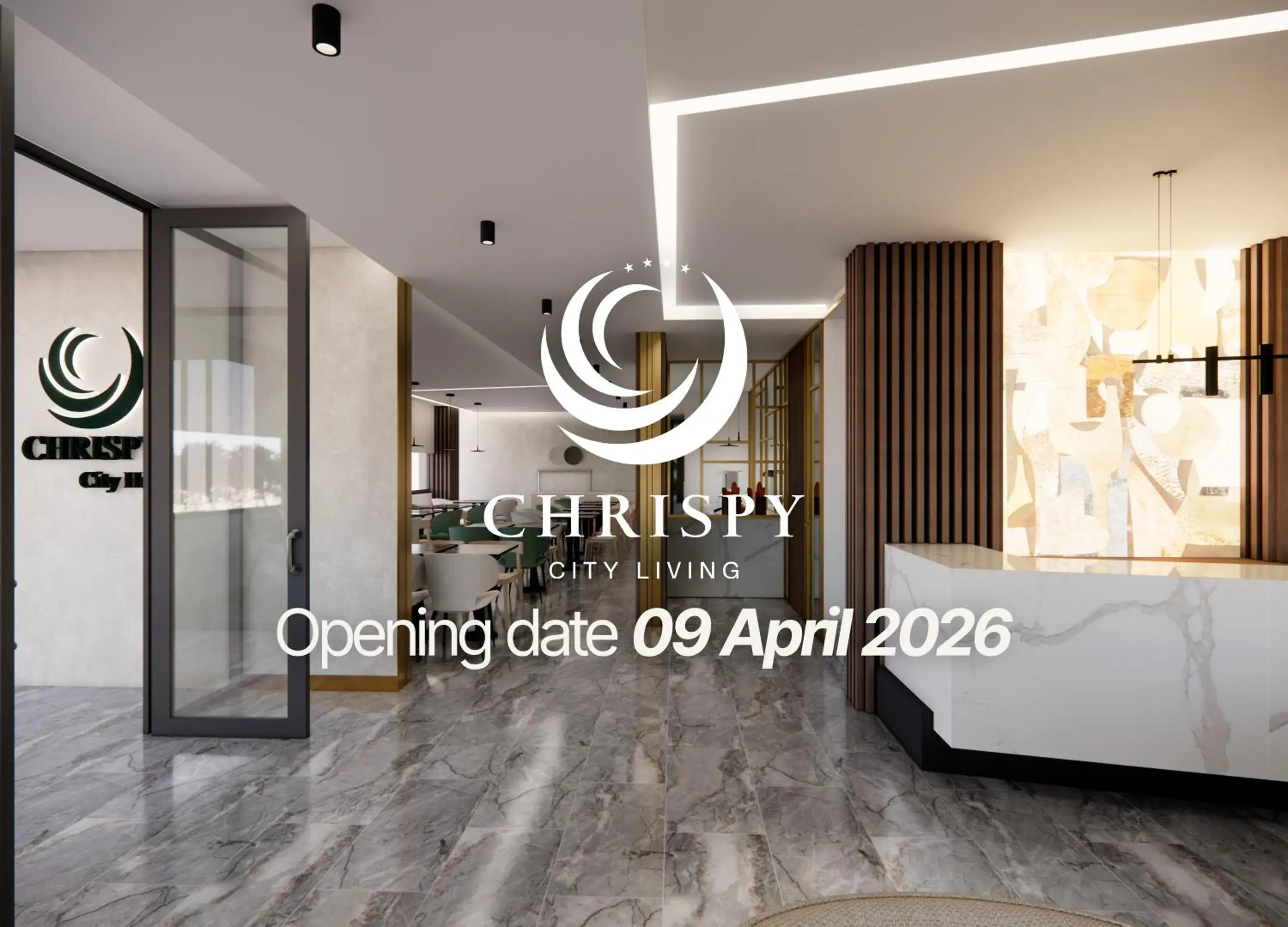 Lobby or reception in Chrispy City Living ex Nefeli Lobby or reception in Chrispy City Living ex Nefeli