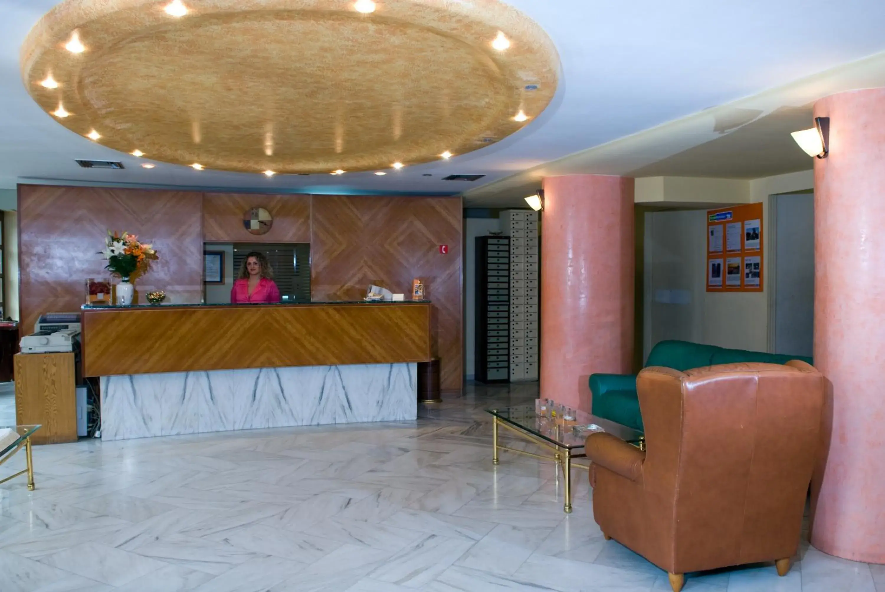 Lobby or reception in Hotel Brascos Lobby or reception in Hotel Brascos