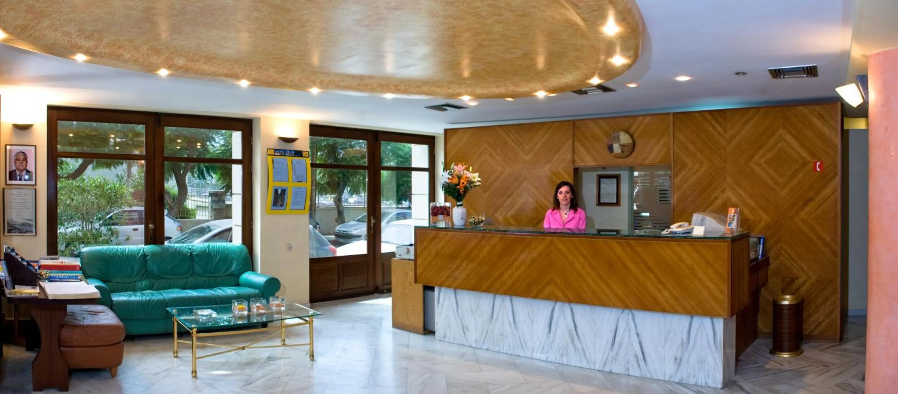 Lobby or reception in Hotel Brascos