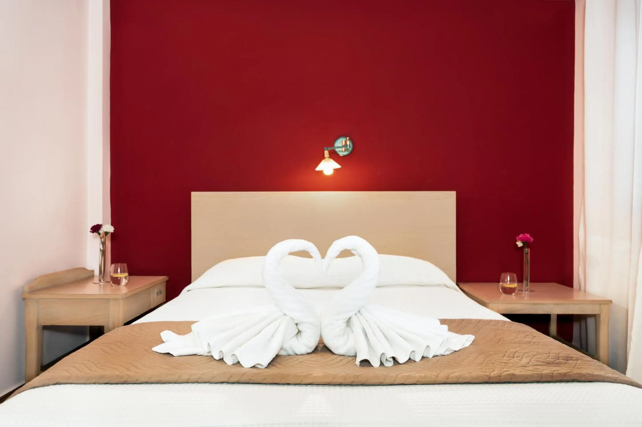 Bed in Hotel Brascos