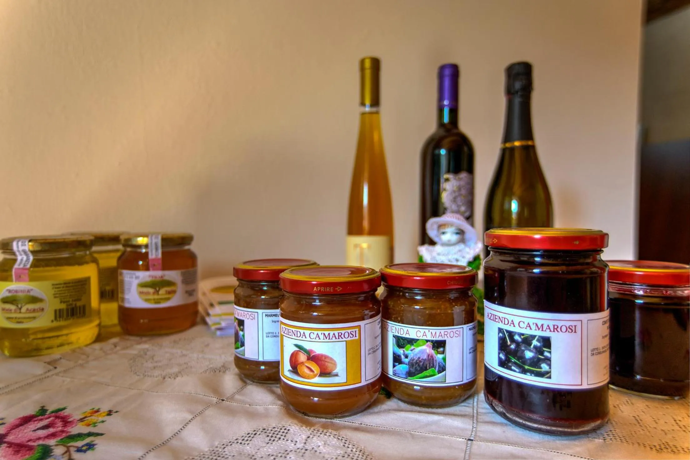 Food and drinks in Agriturismo "Antico Borgo"