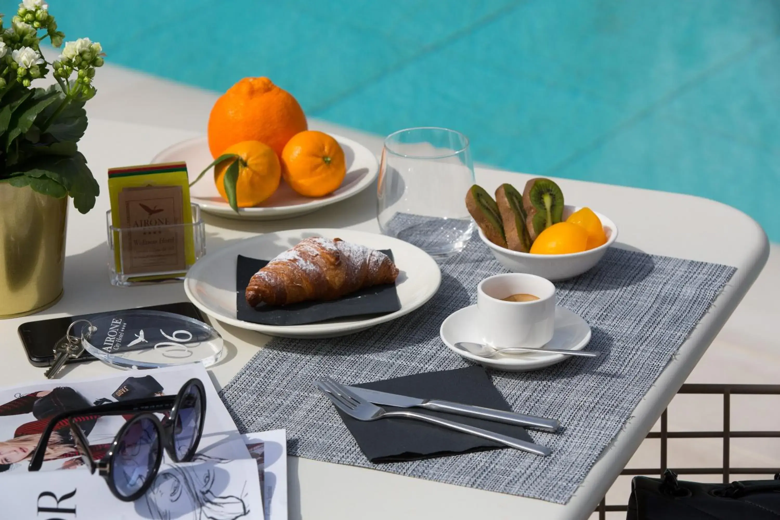 Swimming pool in Airone City Hotel Swimming pool in Airone City Hotel