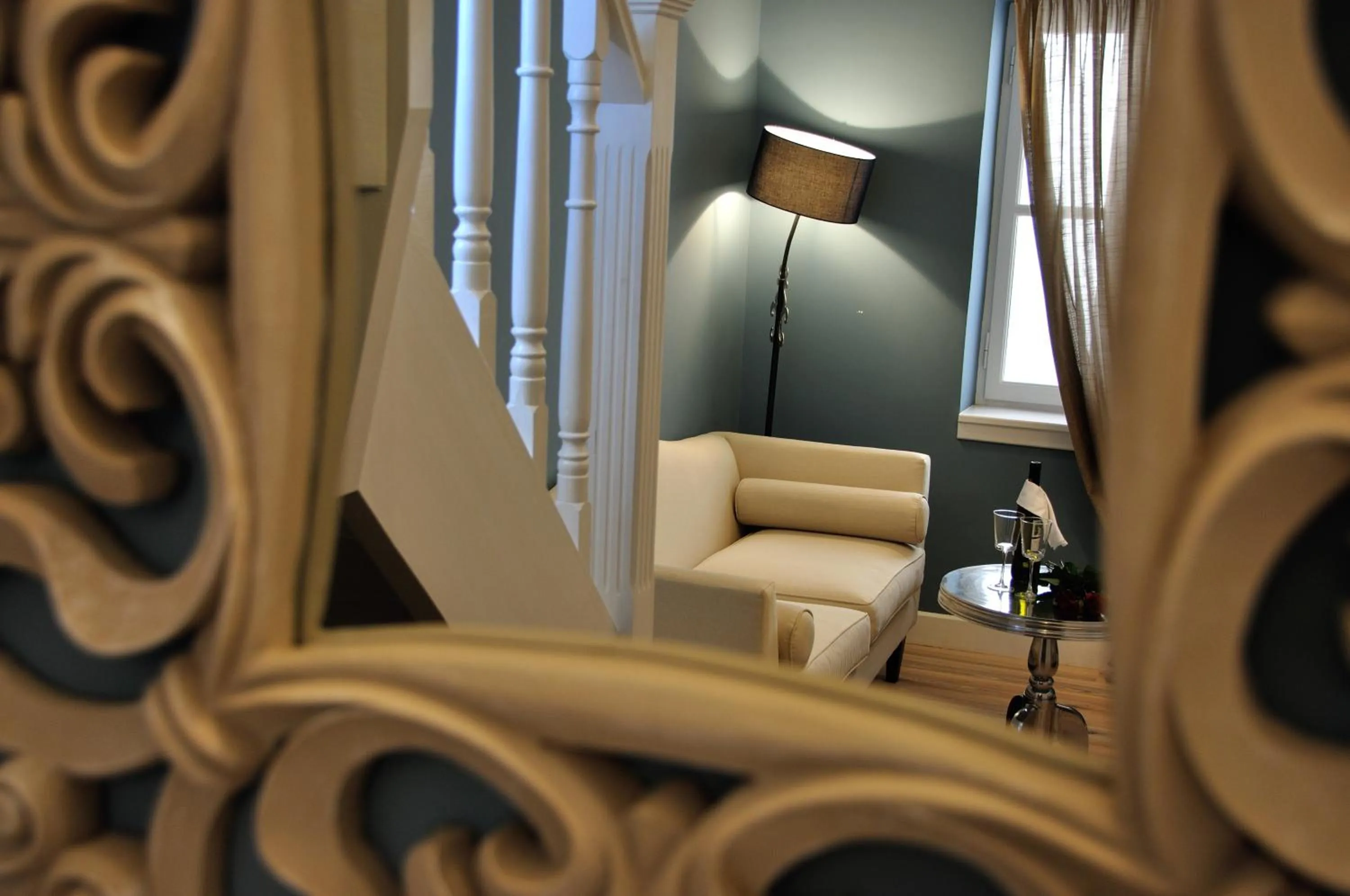 Decorative detail in il Palazzo Rooms & Suites