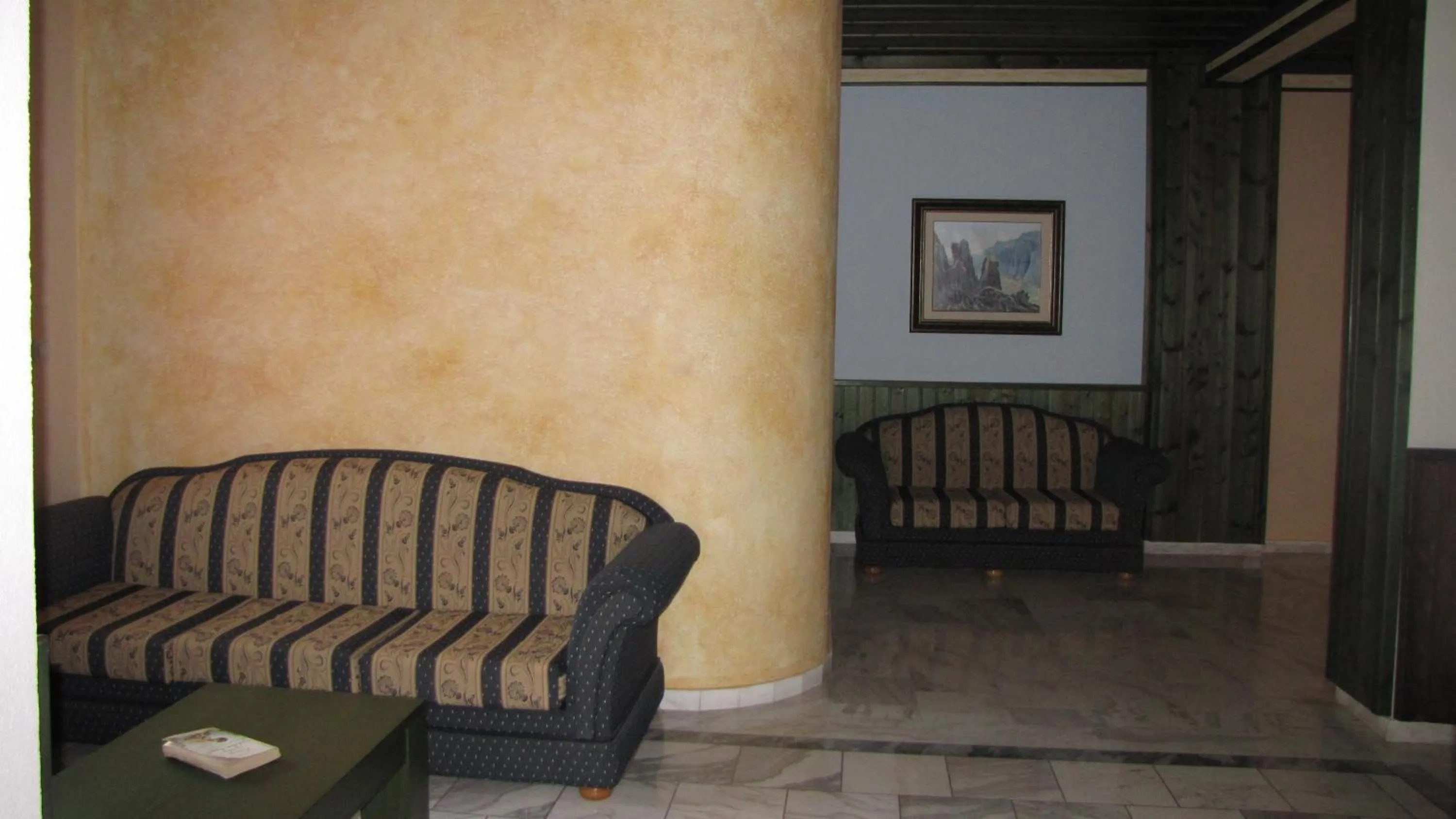 Decorative detail in Spanias Hotel