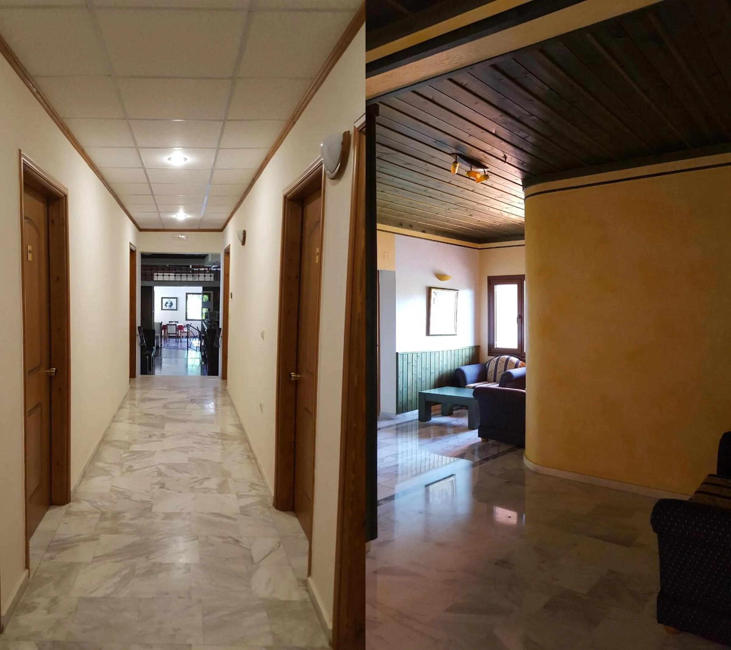 Decorative detail in Spanias Hotel