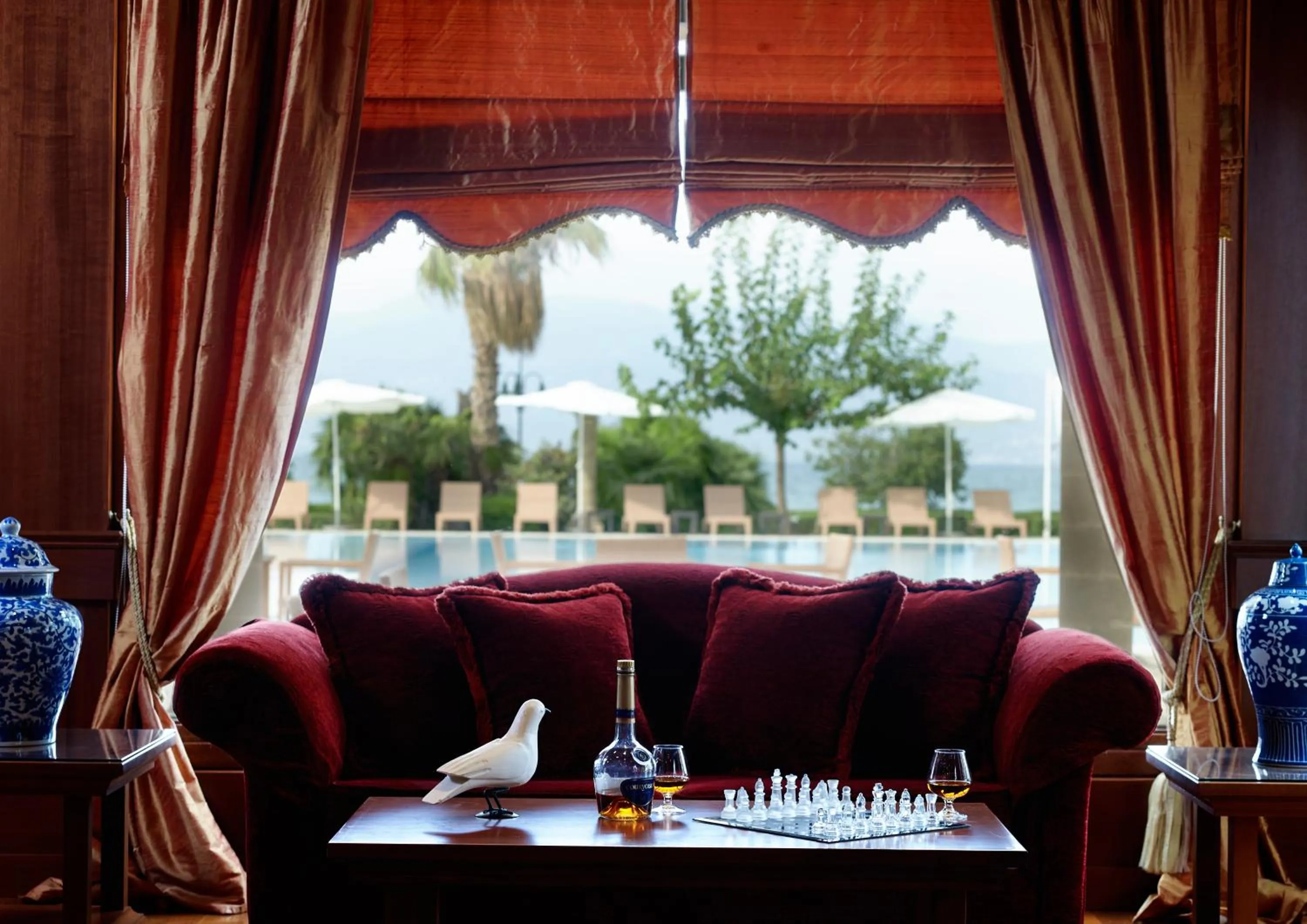 Lounge or bar in Mitsis Galini