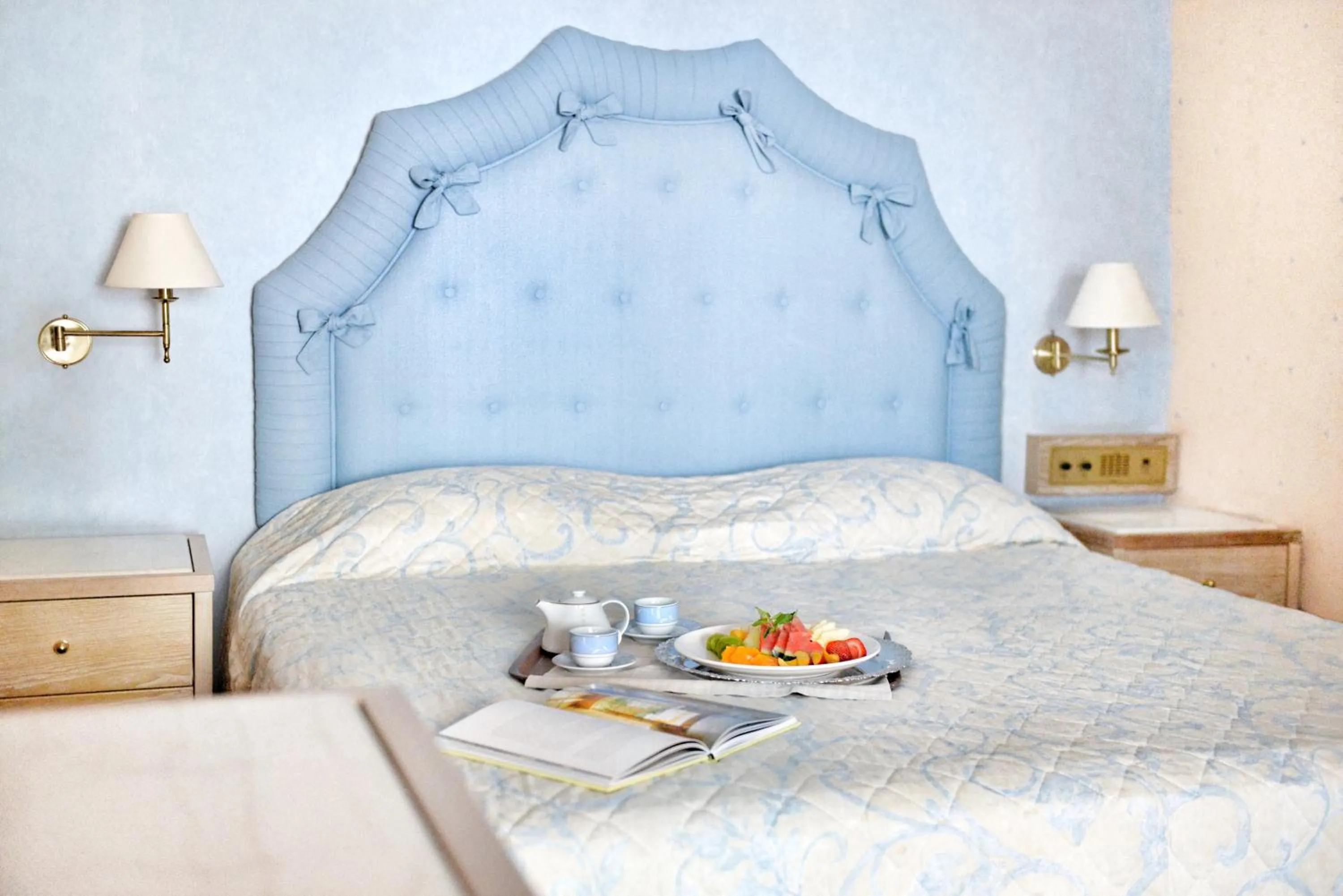 Bedroom, Bed in Mitsis Galini