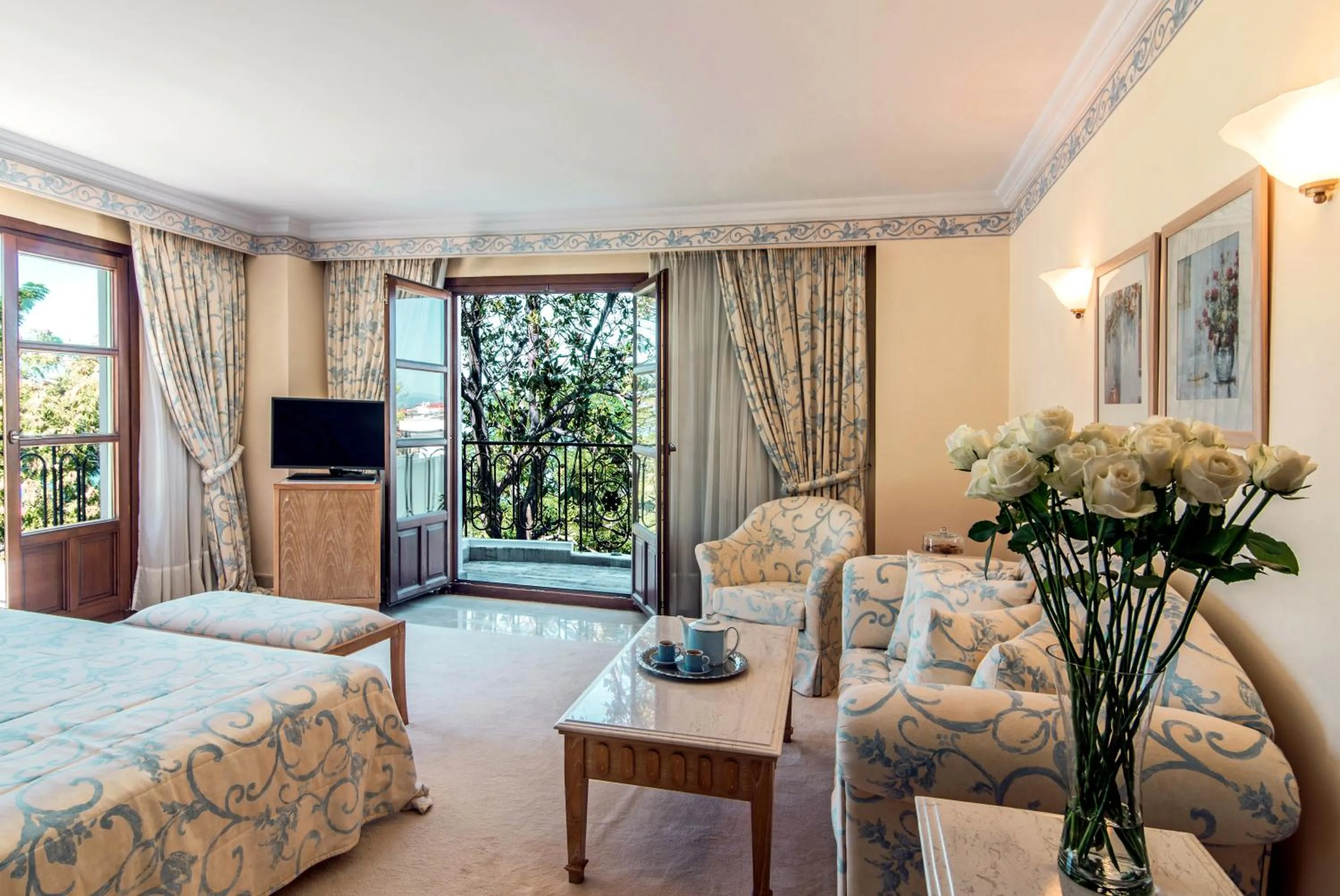 Bedroom, Bed in Mitsis Galini