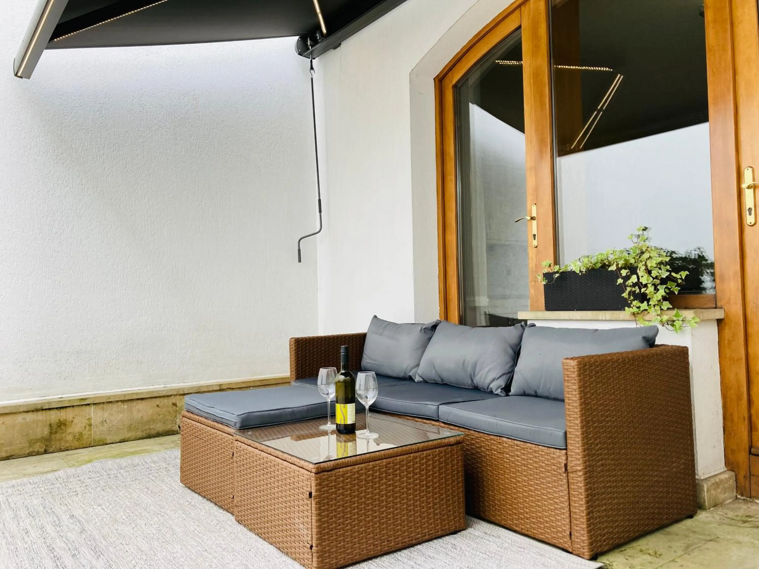 Patio in Hotel U Rytíře
