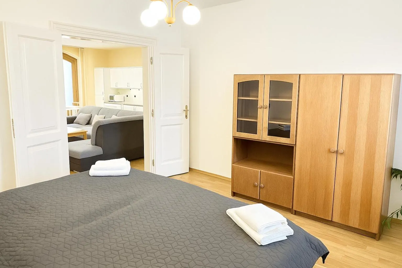 Bedroom, Bed in Hotel U Rytíře