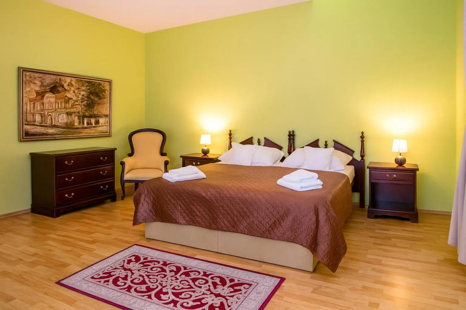 Bed in Hotel U Rytíře