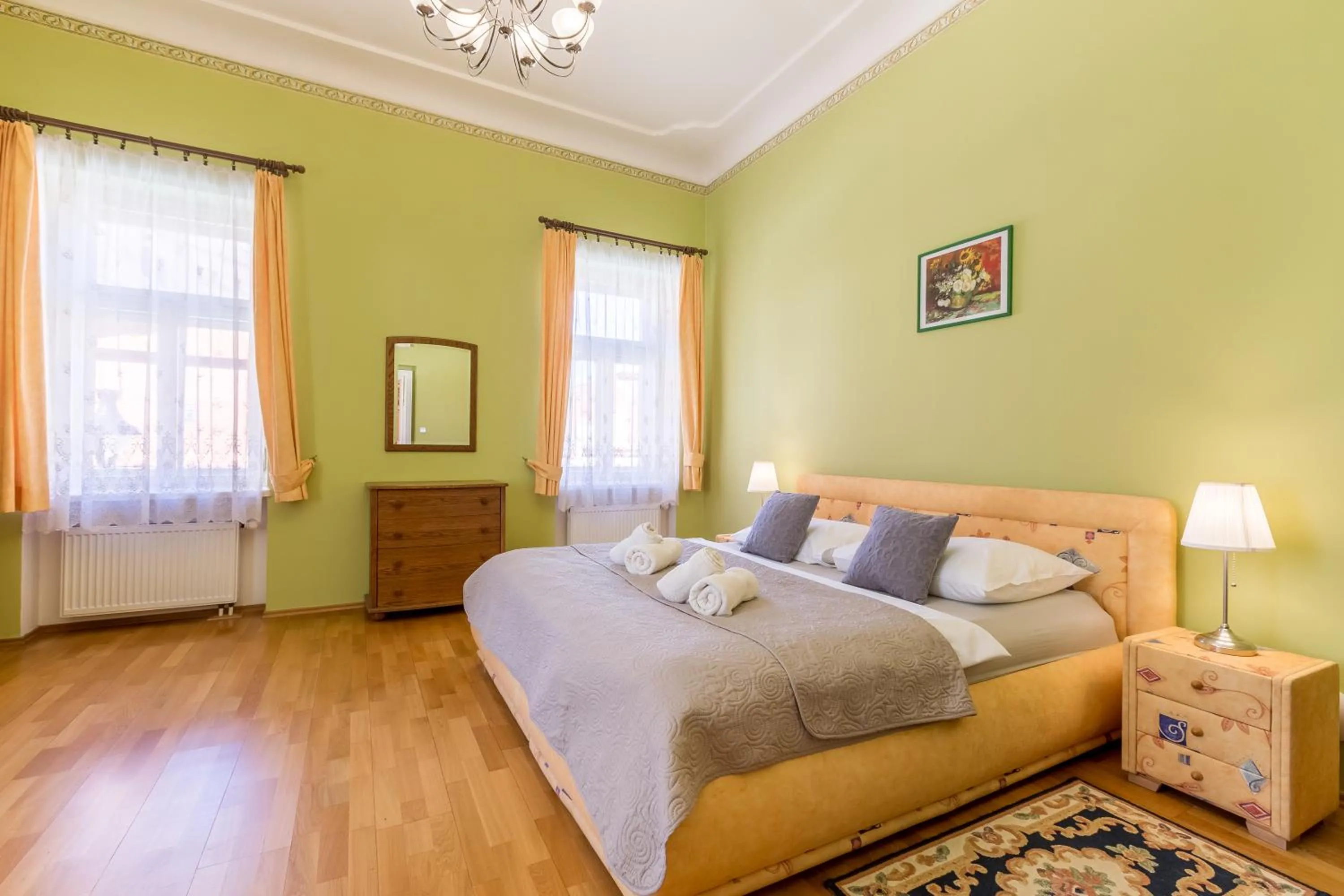 Bed in Hotel U Rytíře