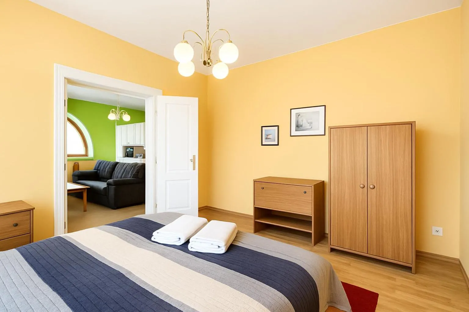 Bedroom, Bed in Hotel U Rytíře
