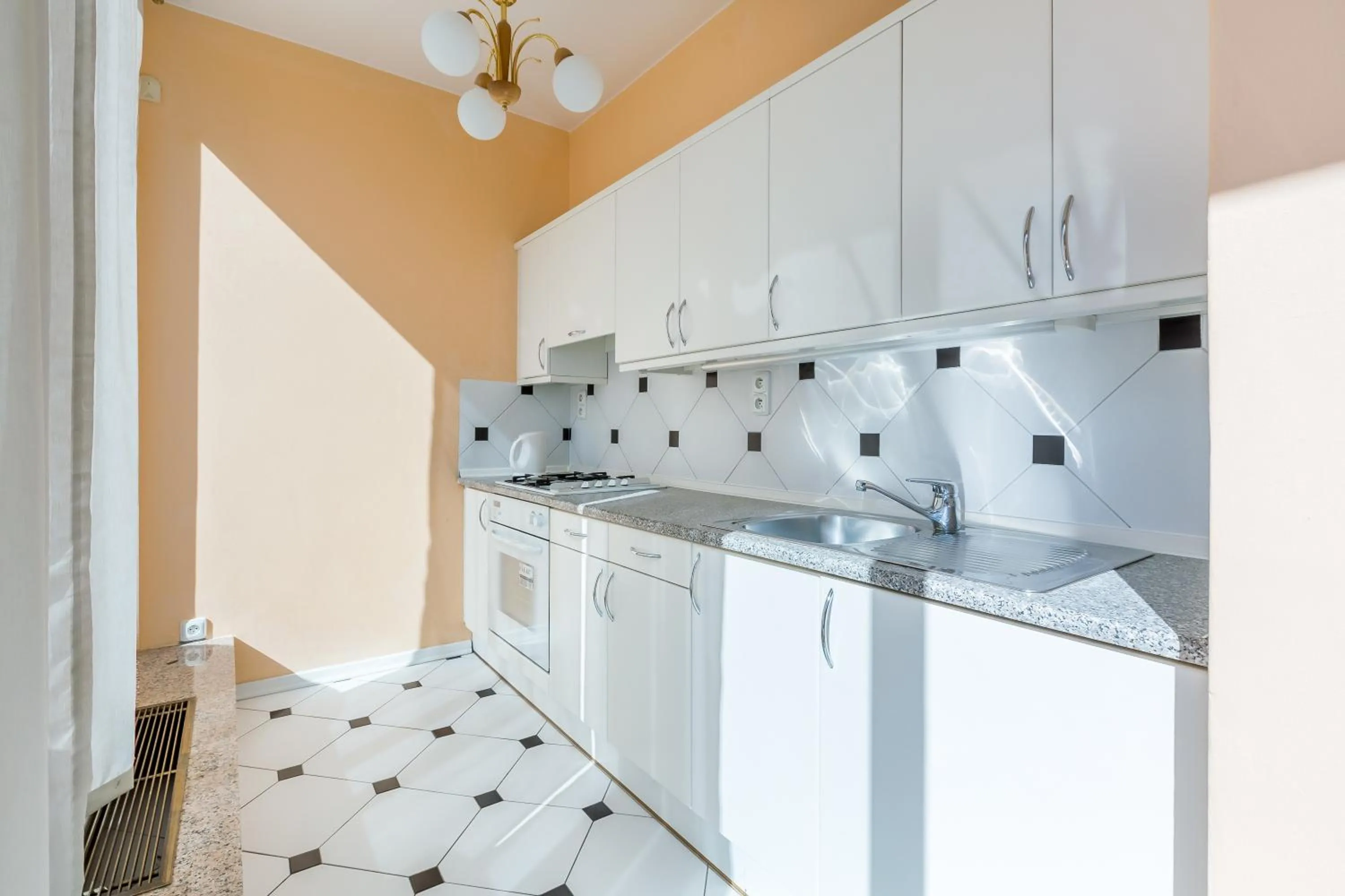 Kitchen or kitchenette in Hotel U Rytíře