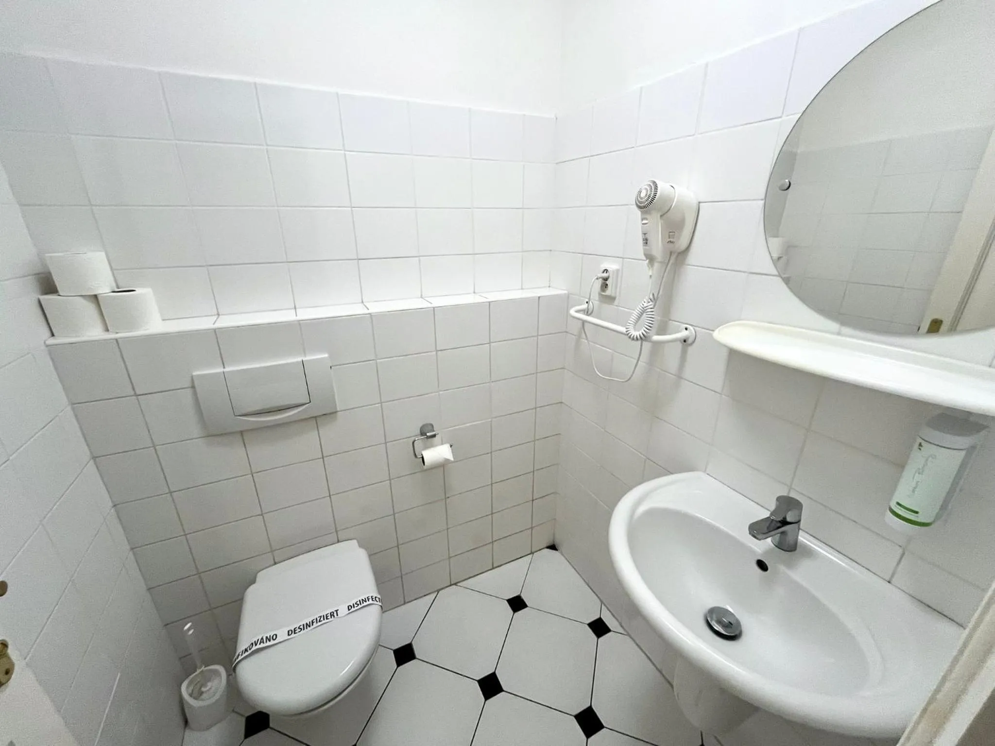 Bathroom in Hotel U Rytíře