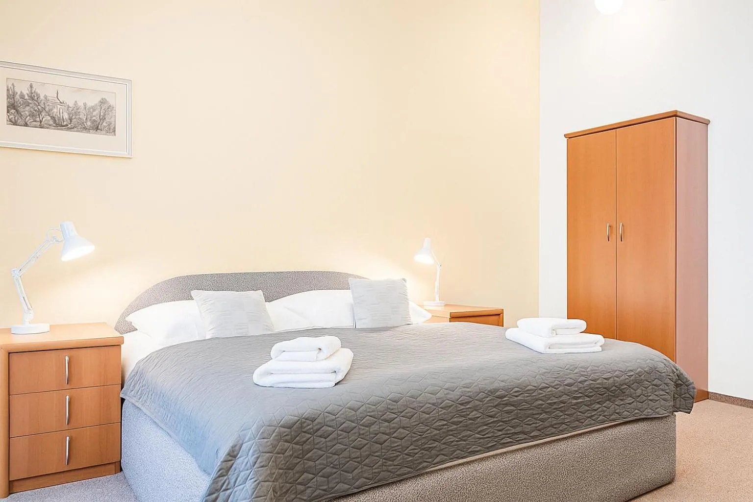 Bed in Hotel U Rytíře