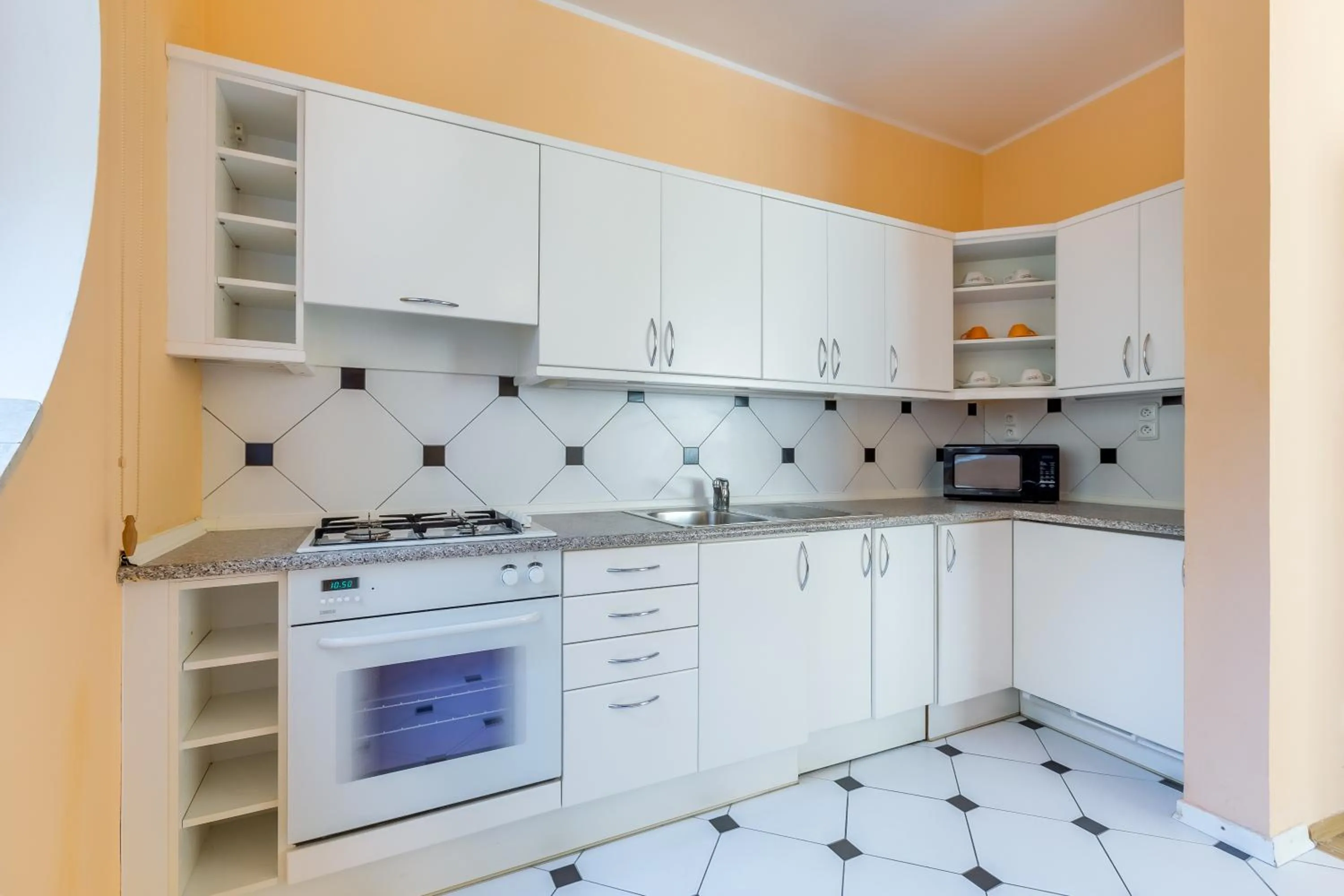 Kitchen or kitchenette in Hotel U Rytíře