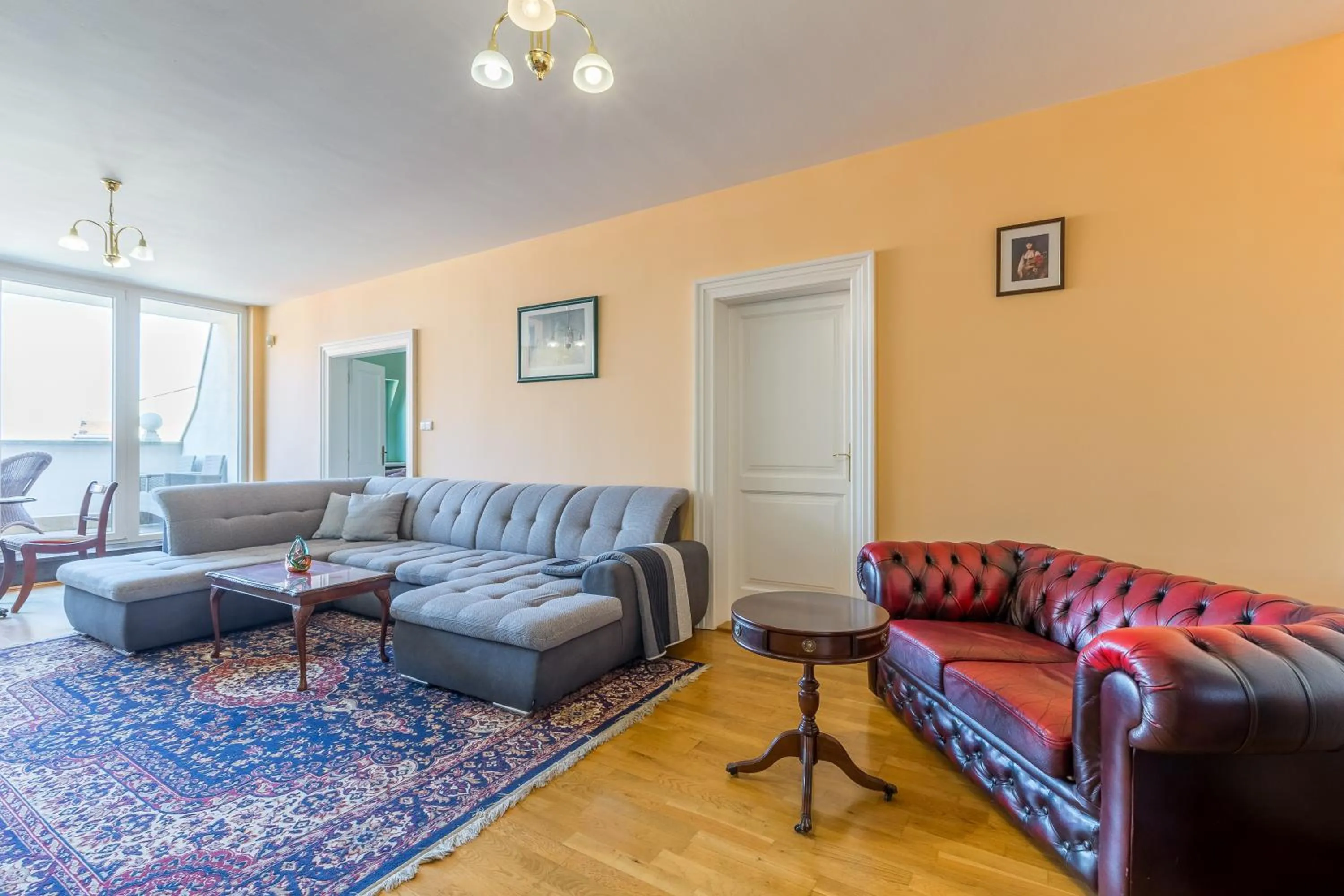 Living room in Hotel U Rytíře