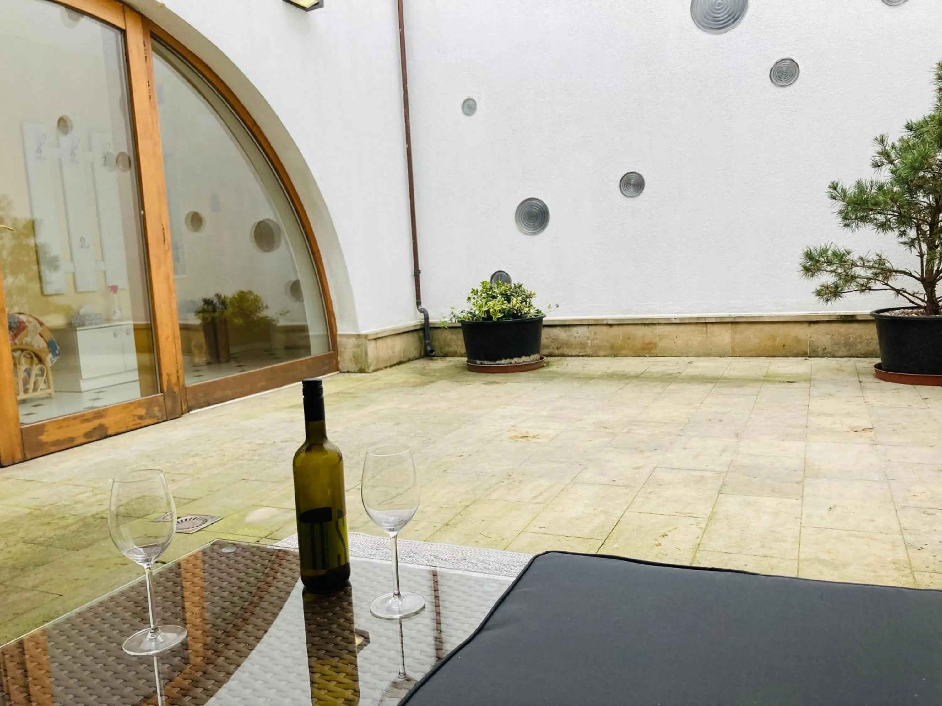 Patio in Hotel U Rytíře