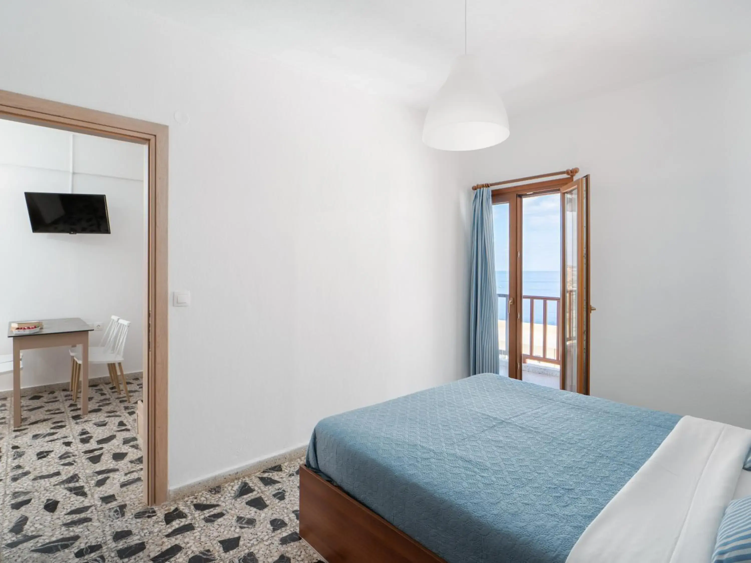 One-Bedroom Apartment with Sea View (4 Adults) in Spiros-Soula Family Hotel & Apartments One-Bedroom Apartment with Sea View (4 Adults) in Spiros-Soula Family Hotel & Apartments