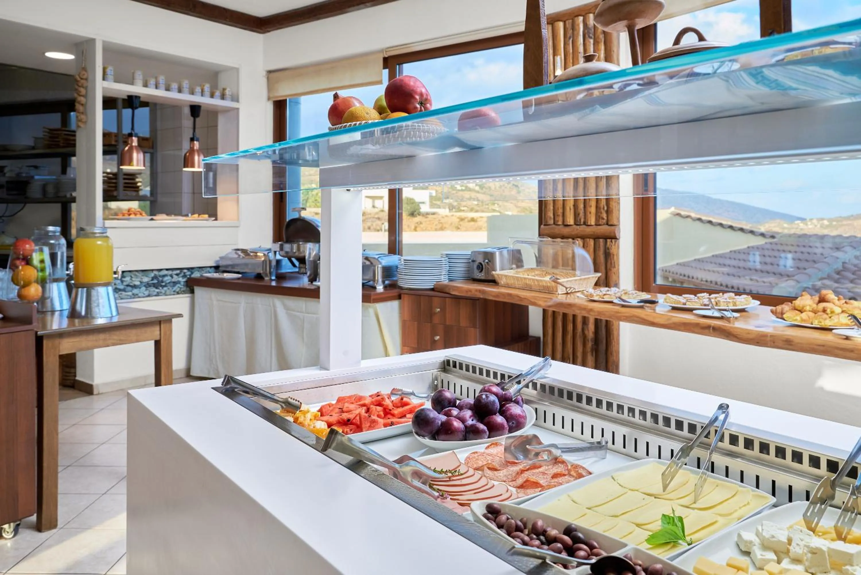 Breakfast in Spiros-Soula Family Hotel & Apartments