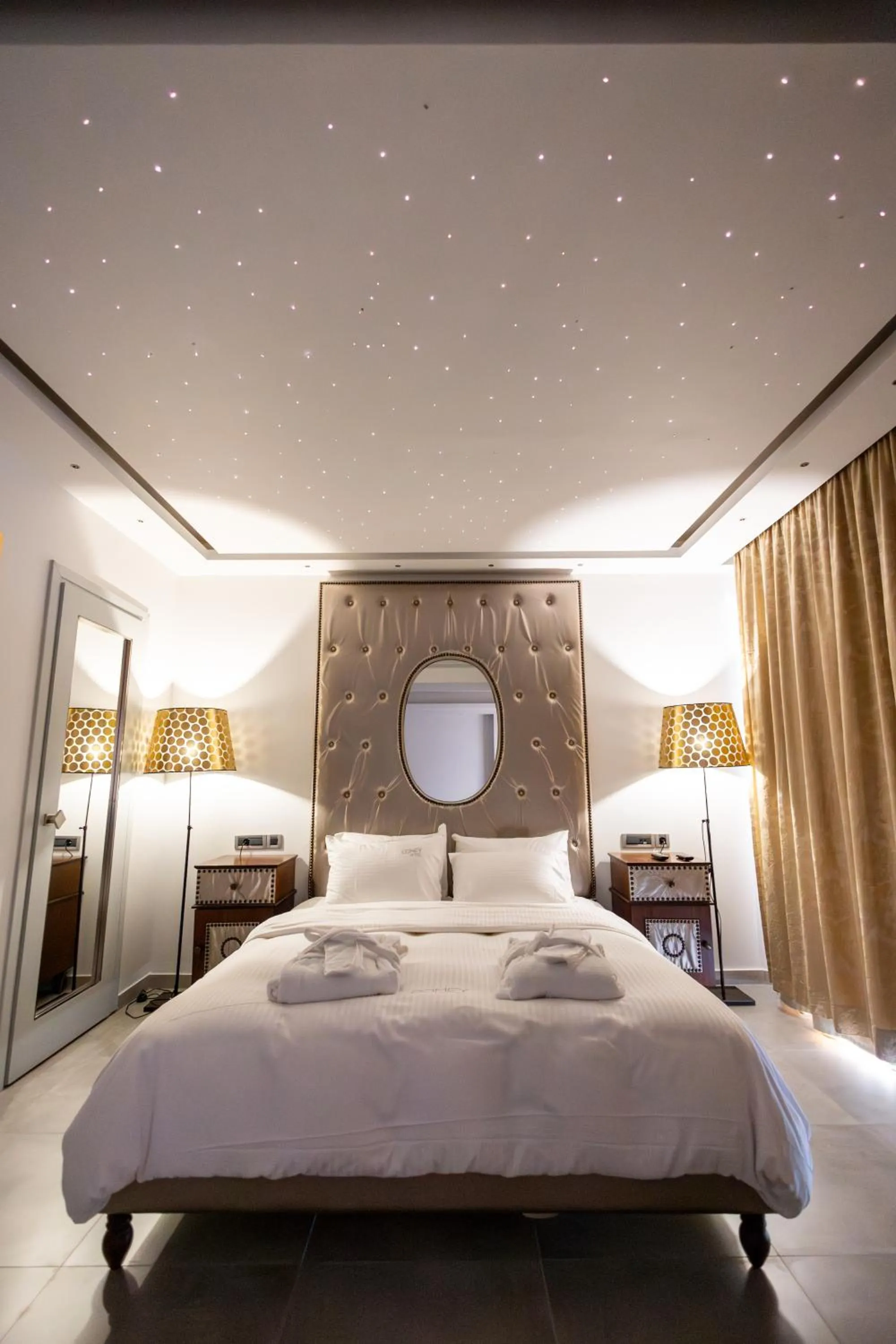 Bed in Comfy Boutique Hotel