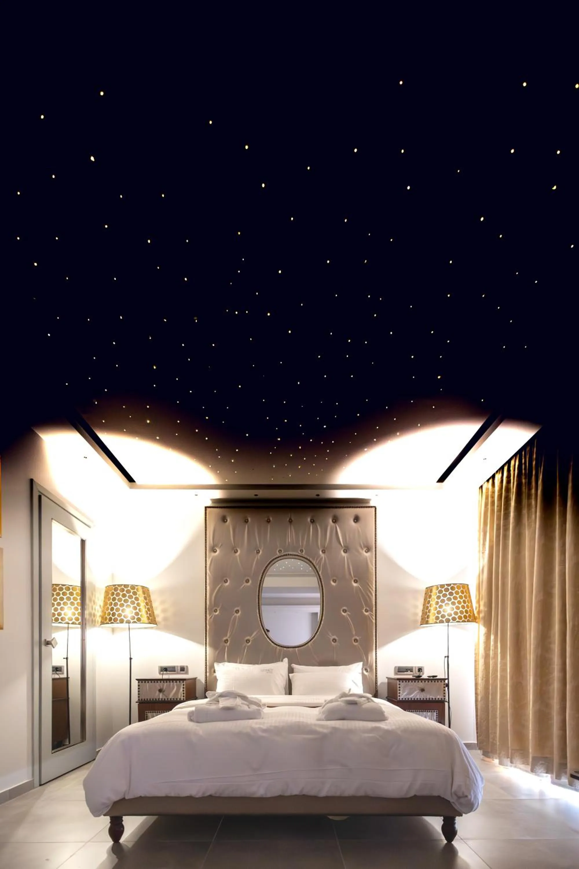 Bed in Comfy Boutique Hotel