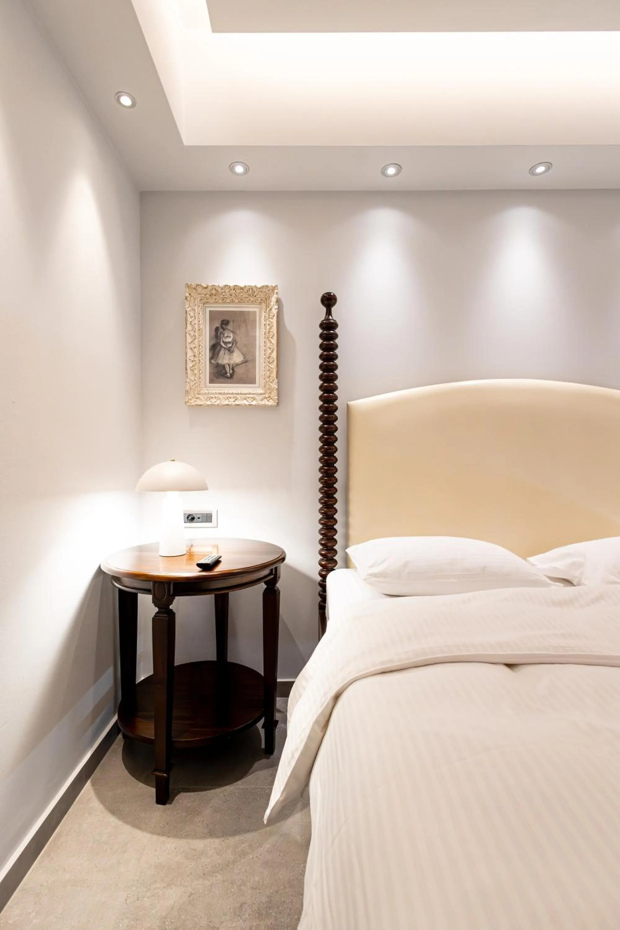 Bed in Comfy Boutique Hotel