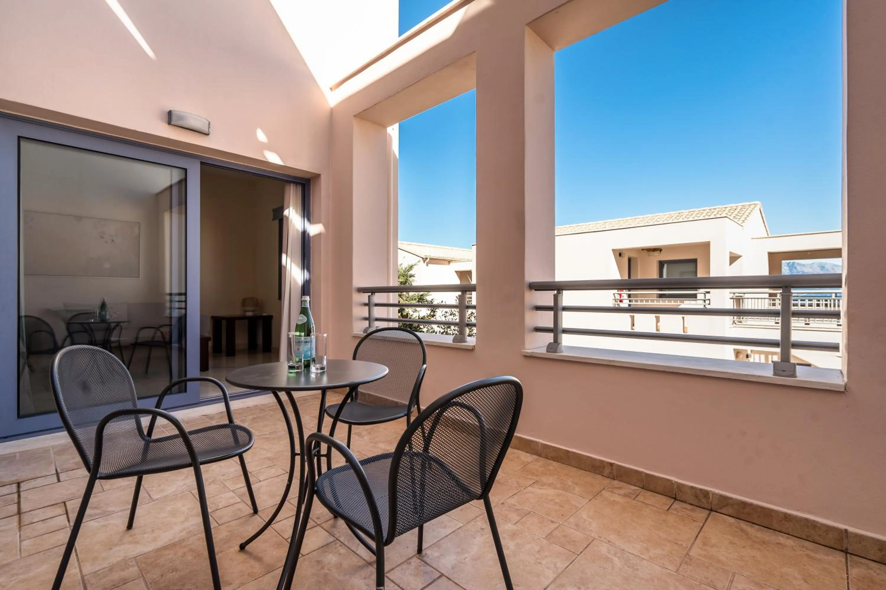 Balcony/Terrace in Porto Galini Seaside Resort & Spa