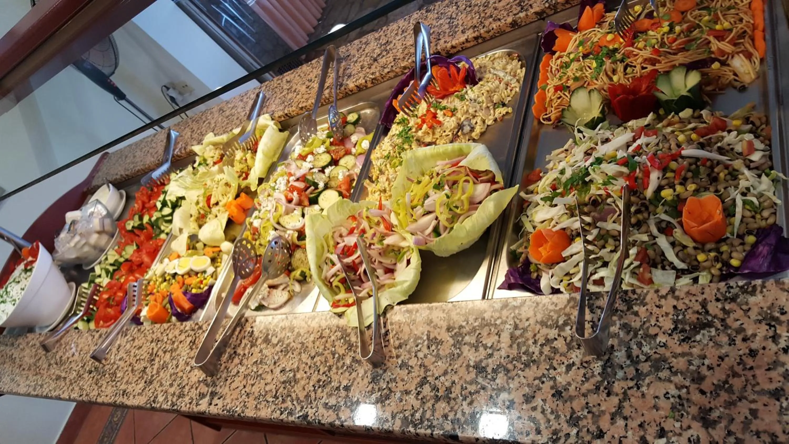 Food in Lido Corfu Sun Hotel 4 Stars All-inclusive