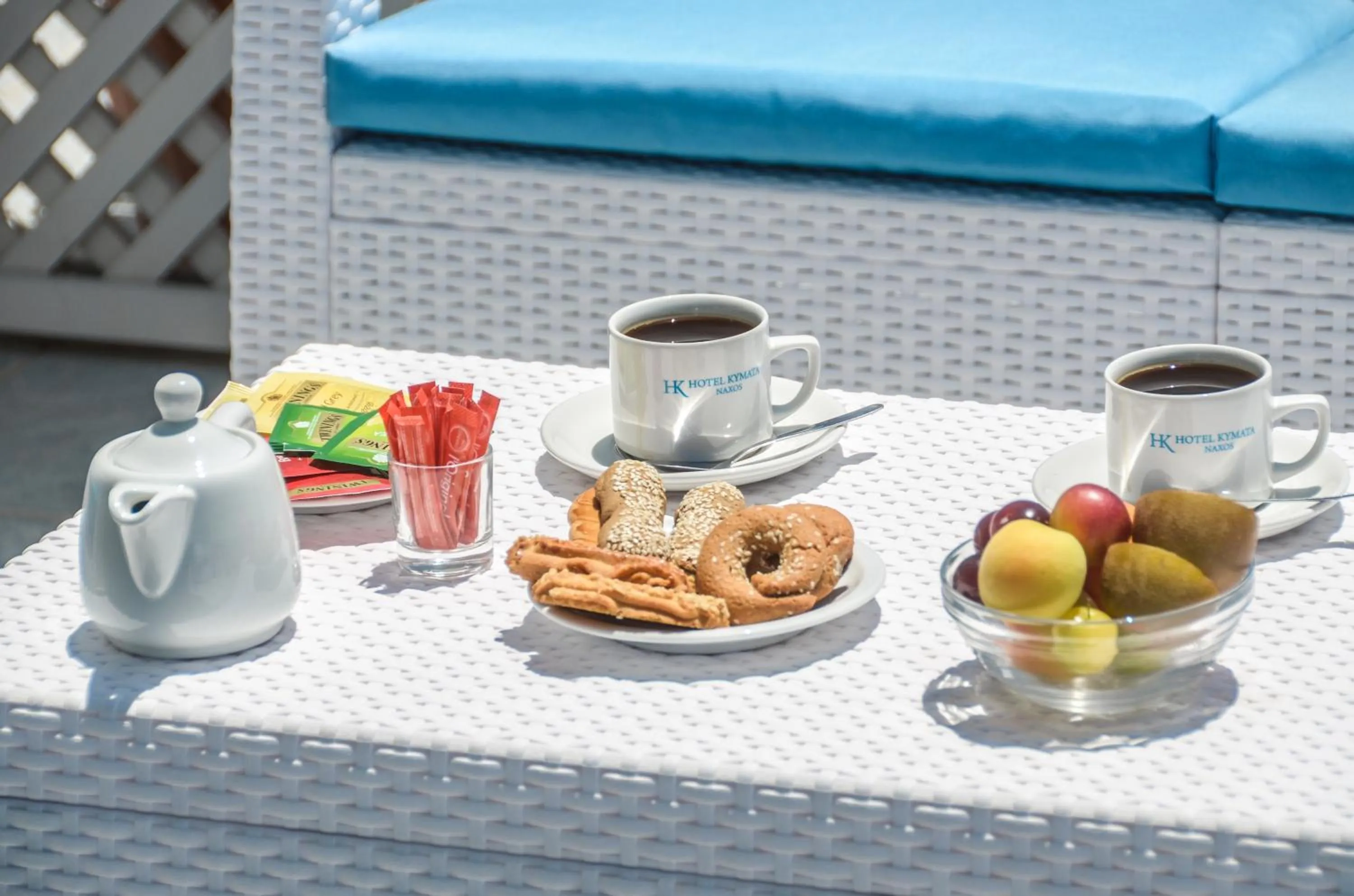 Breakfast in Kymata Hotel