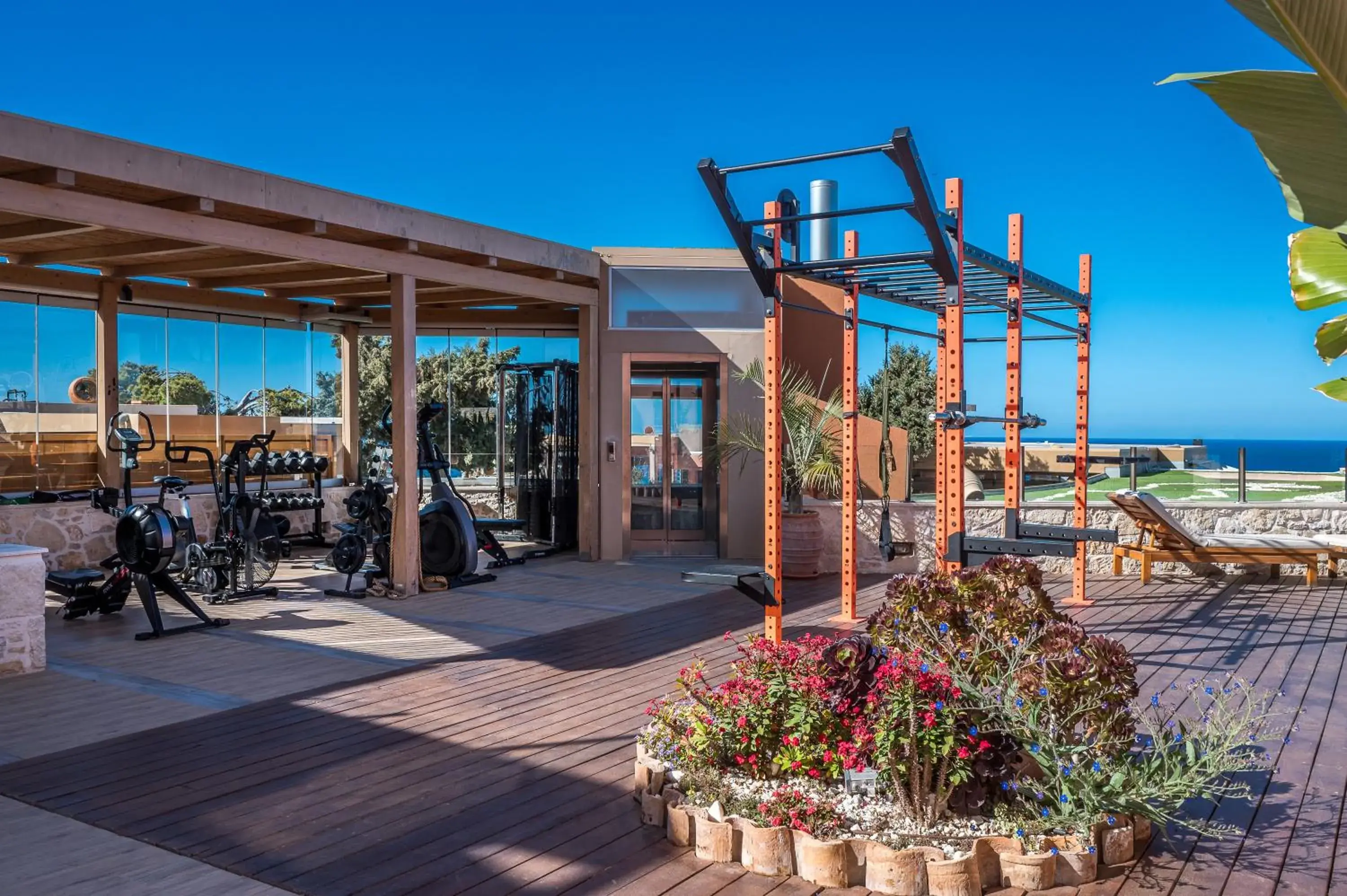 Fitness centre/facilities in Esperides Resort Crete, The Authentic Experience Fitness centre/facilities in Esperides Resort Crete, The Authentic Experience