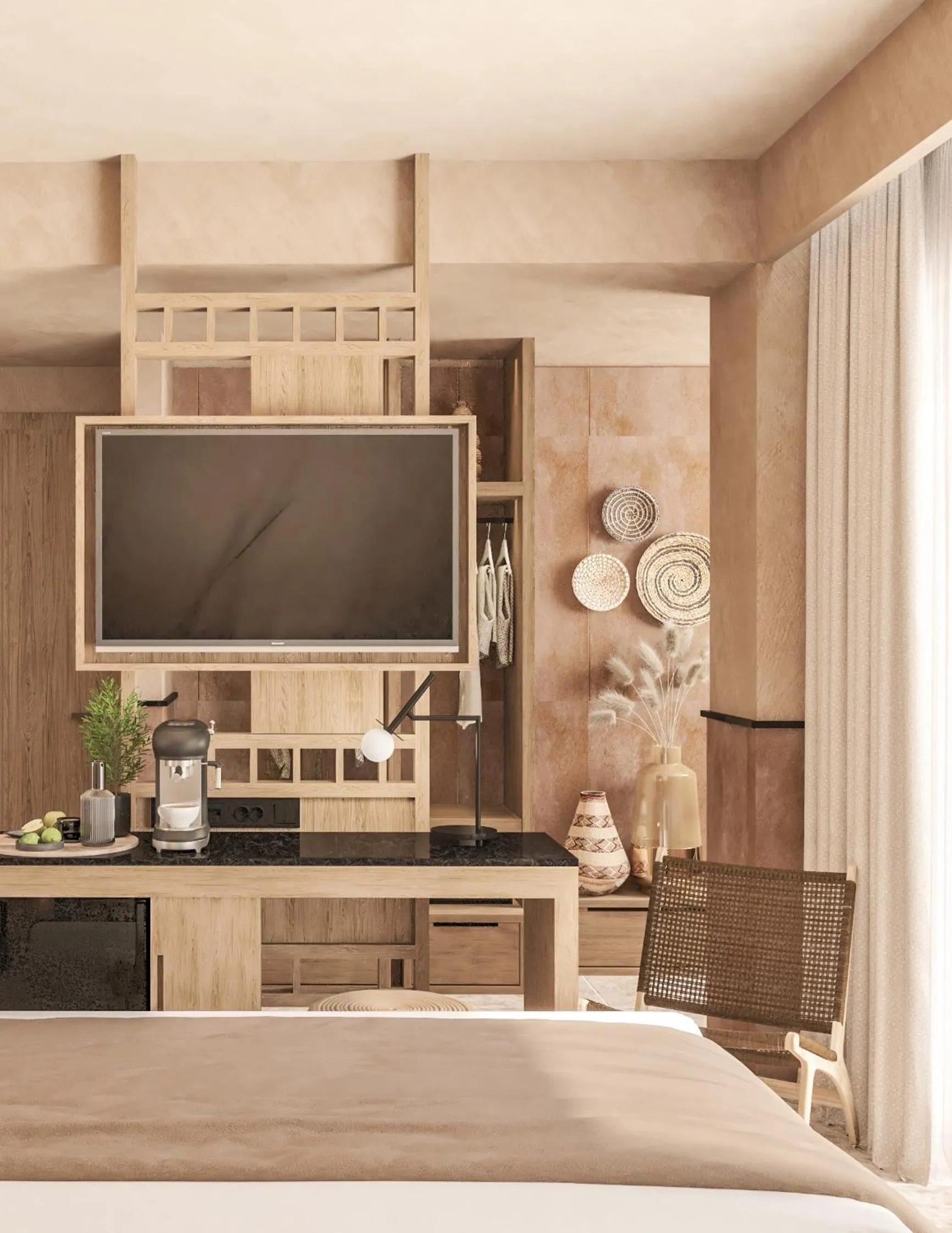 TV and multimedia, Bed in Esperides Resort Crete, The Authentic Experience