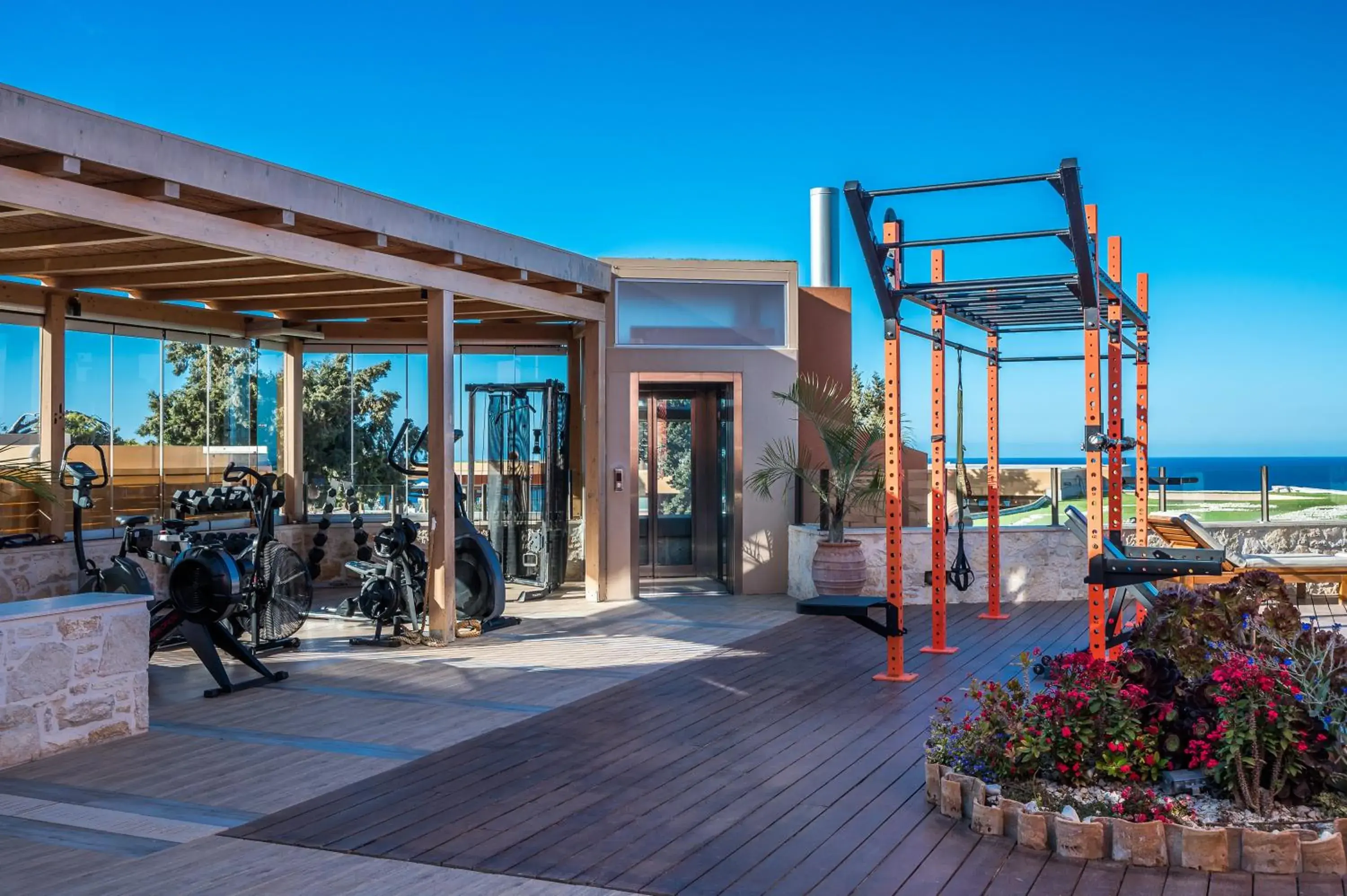 Fitness centre/facilities in Esperides Resort Crete, The Authentic Experience Fitness centre/facilities in Esperides Resort Crete, The Authentic Experience