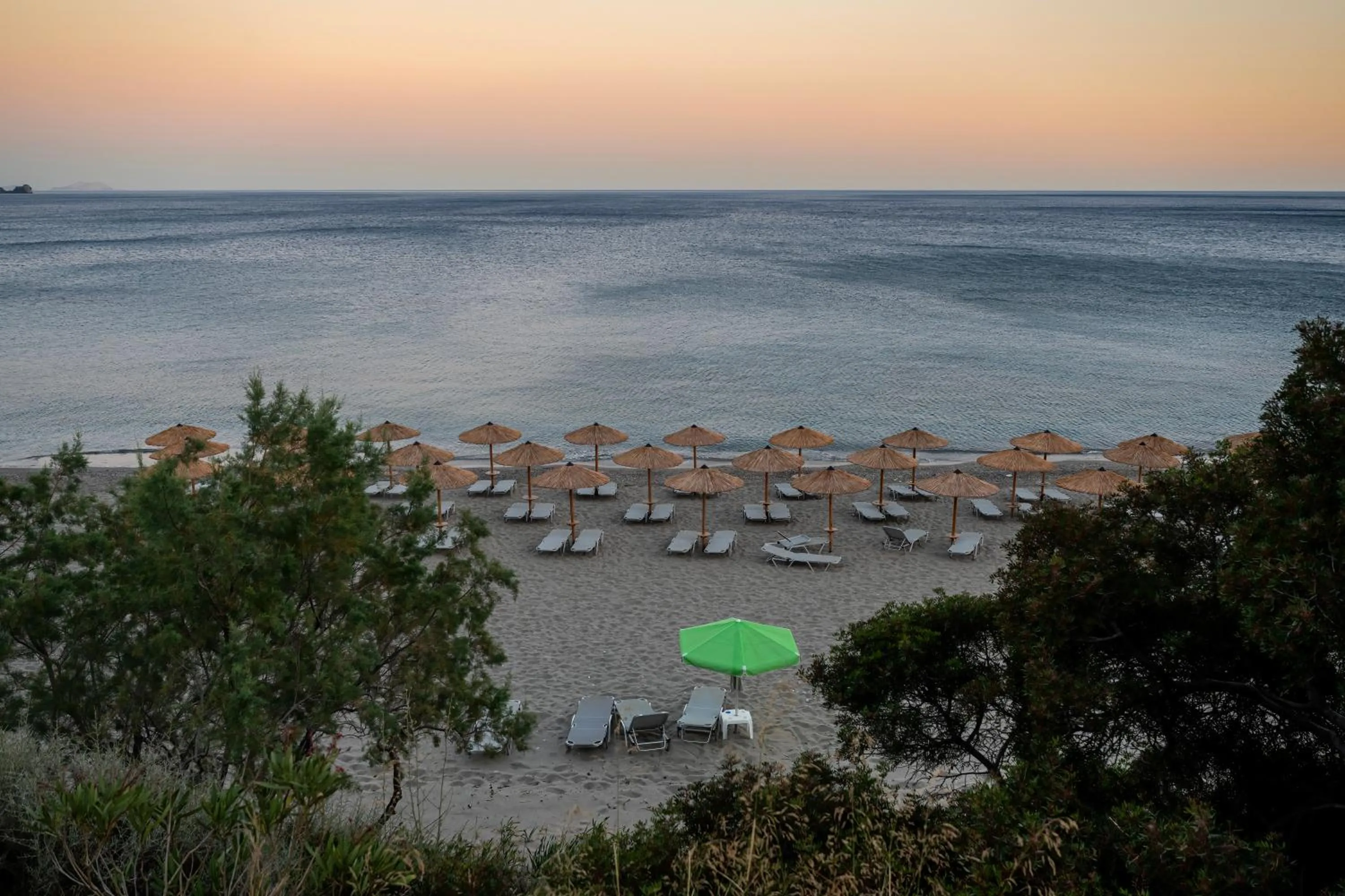Beach in Creta Mare Hotel