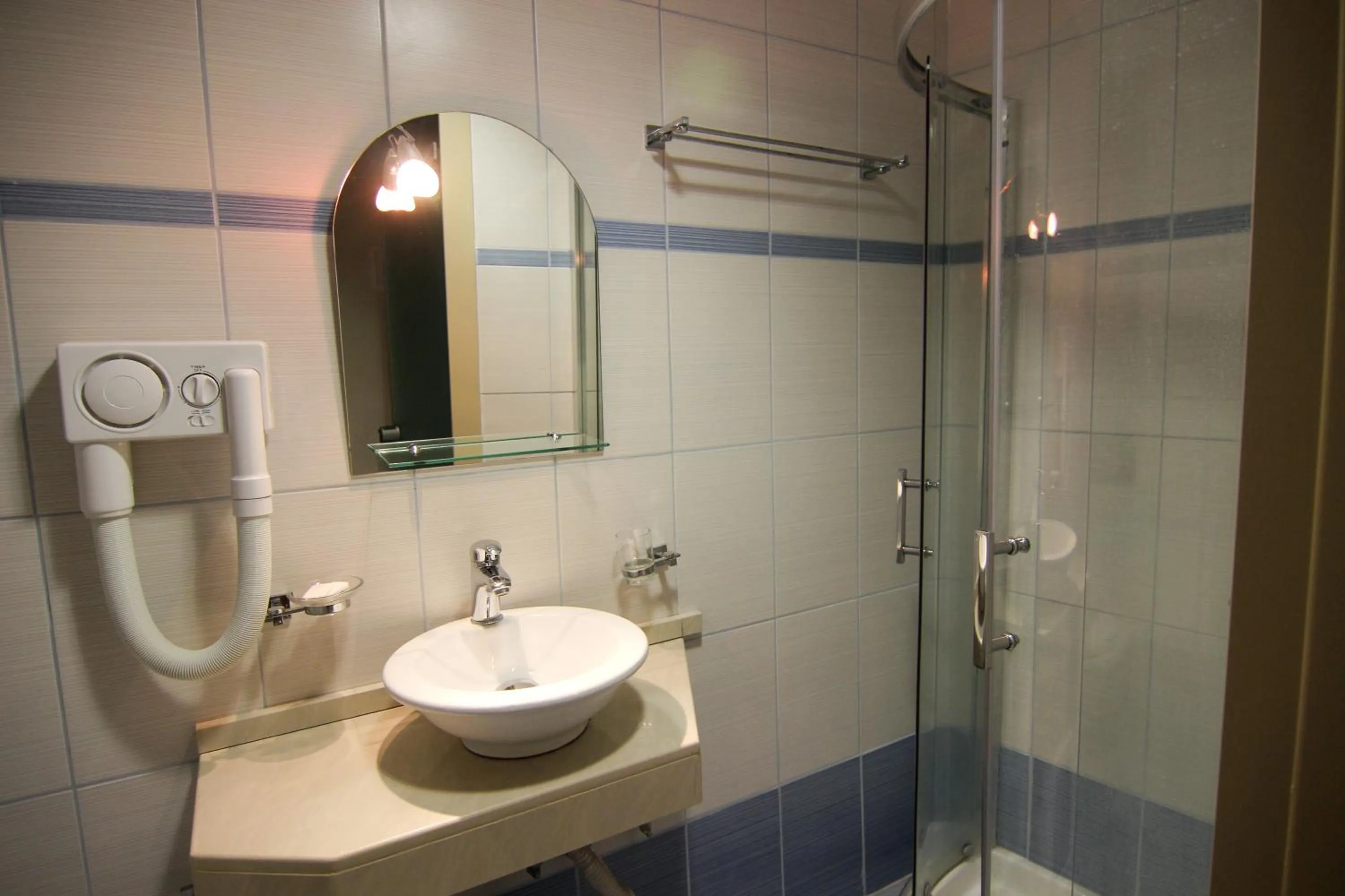 Toilet in Creta Mare Hotel