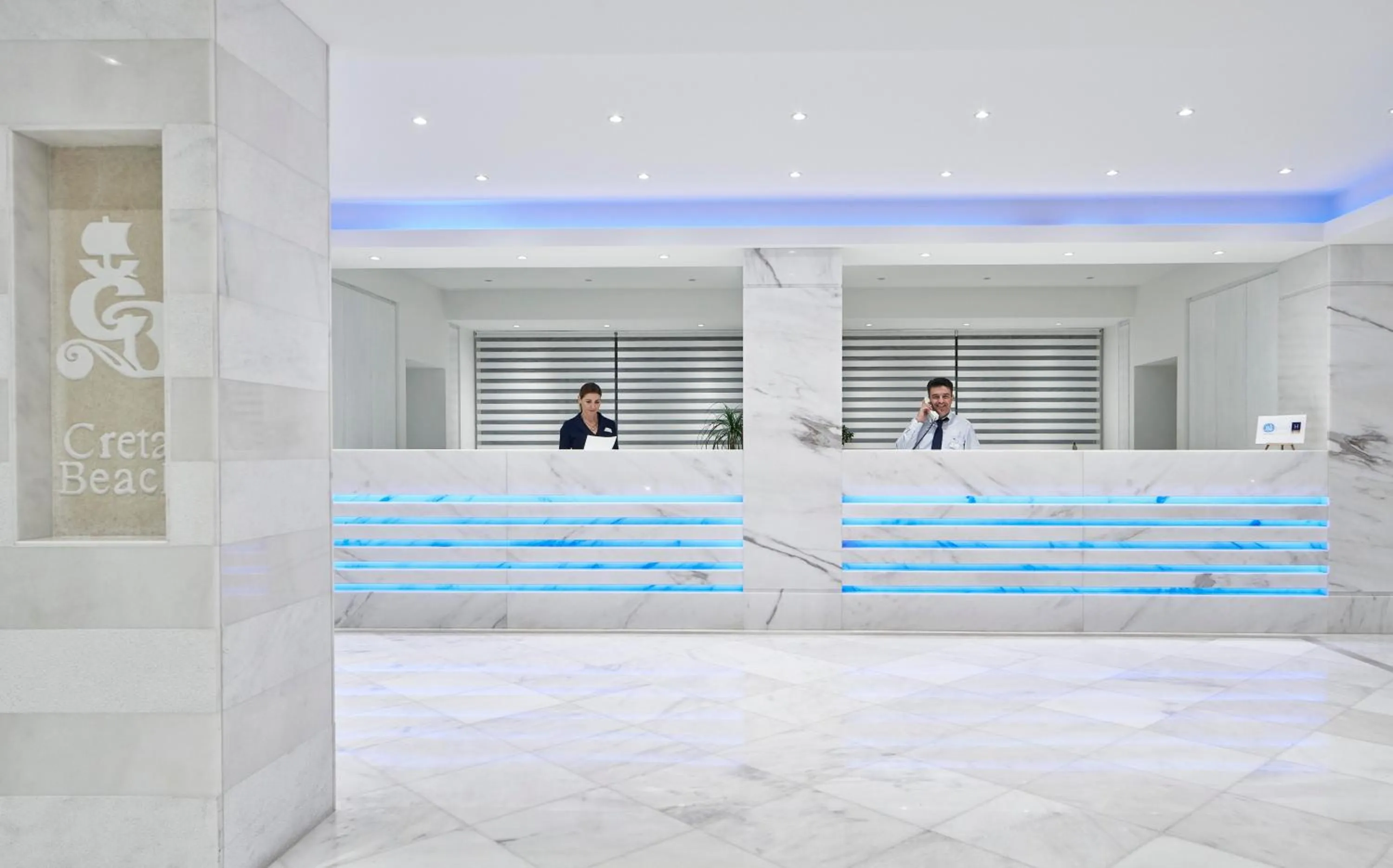 Lobby or reception in Civitel Creta Beach