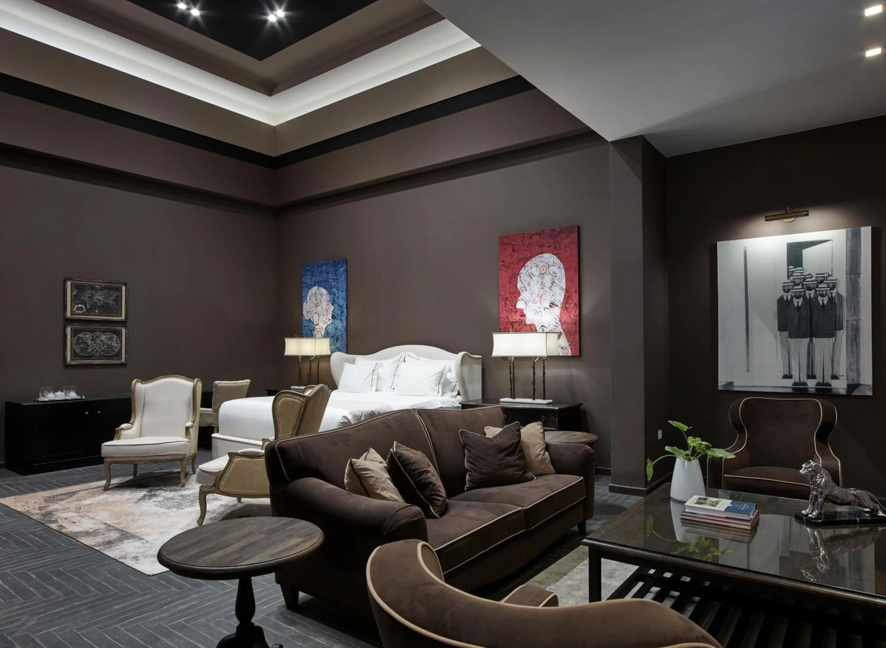 Photo of the whole room, Bed in Pelagos Suites Hotel & Spa