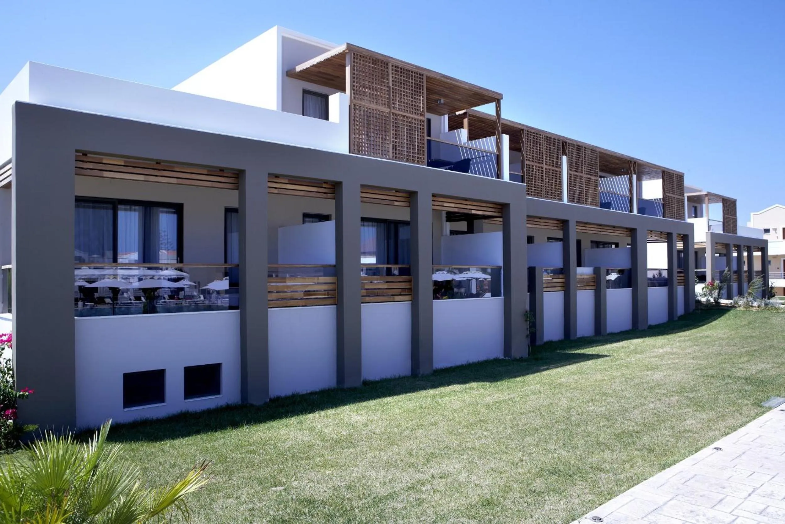 Property building in Pelagos Suites Hotel & Spa